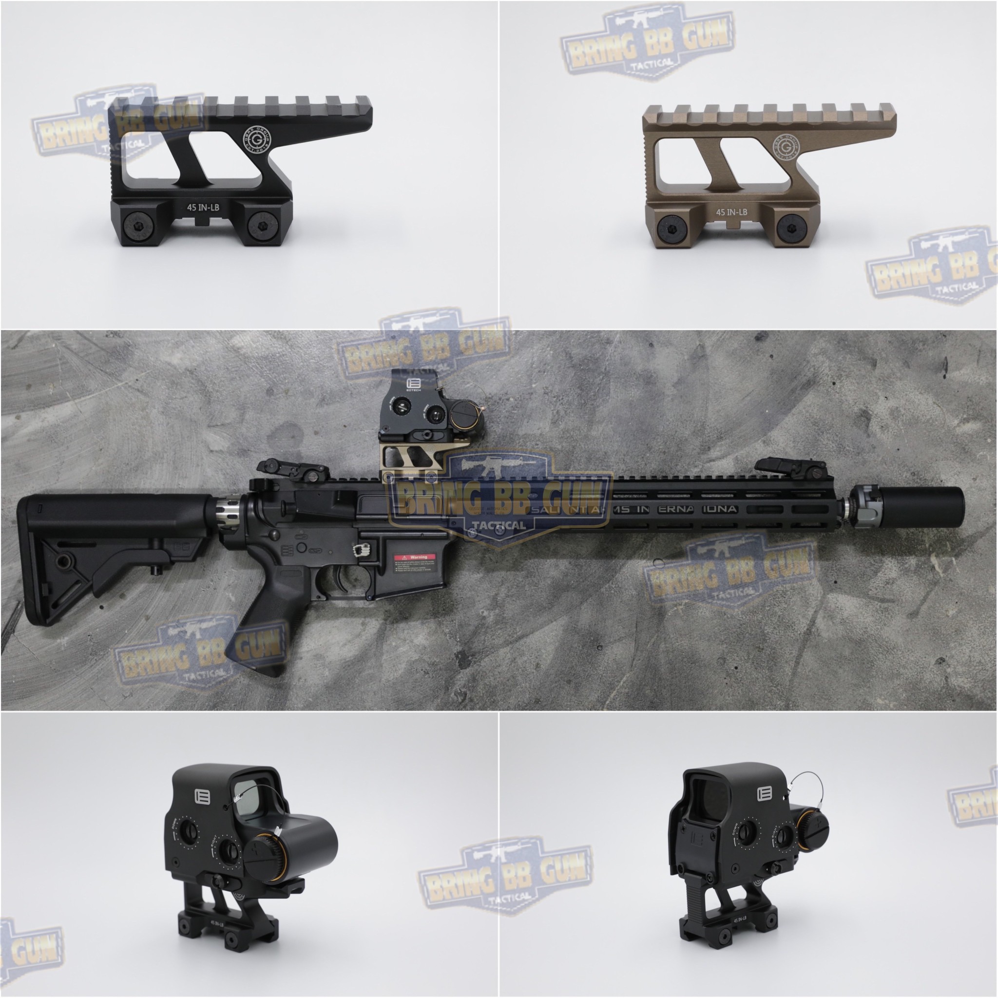 ขายกดอทสูง Lerna for Eo-Tech (GBRS Group Lerna Mount Kit for Eo-Tech)