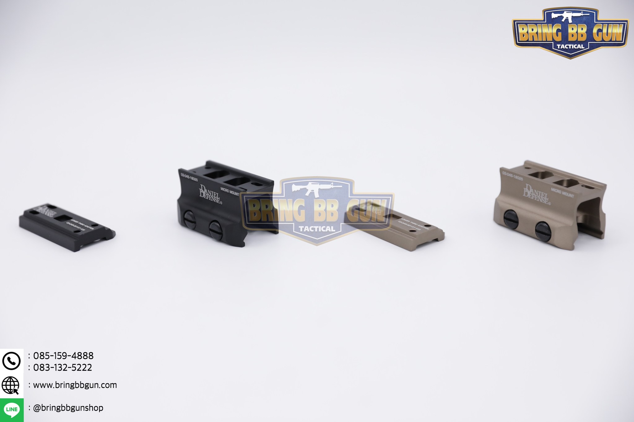 ขาจับดอท T1/T2 Daniel Defense Micro Mount