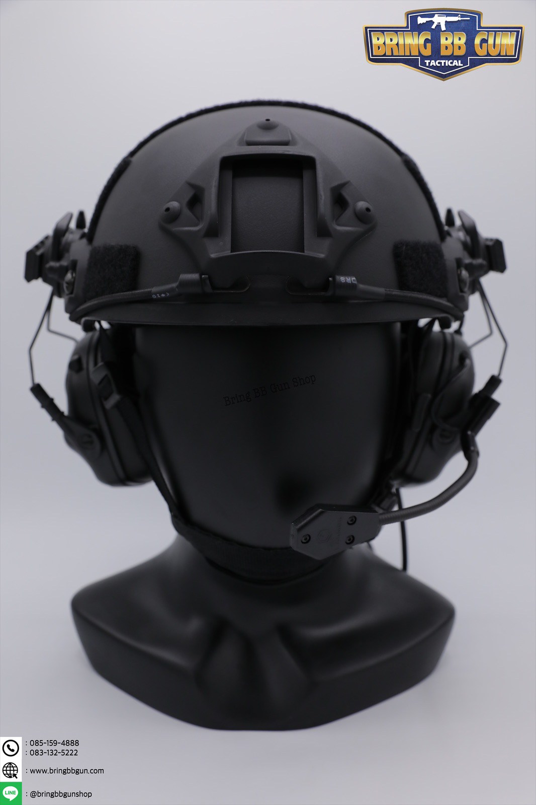 OX Horn Headset Bracket (อแดปเตอร์ขาจับหูฟังใส่รางข้างหมวกฟาส)