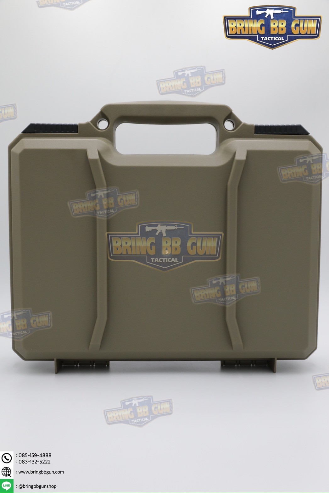 กล่องปืนสั้น Plasma Case รุ่น Light Weight (กล่องปืนสั้น B12) (กล่องกันกระแทก) (เคสกันกระแทก) (เคสปืนสั้น) (Lockable Pistol Case) (Light Weight Case)