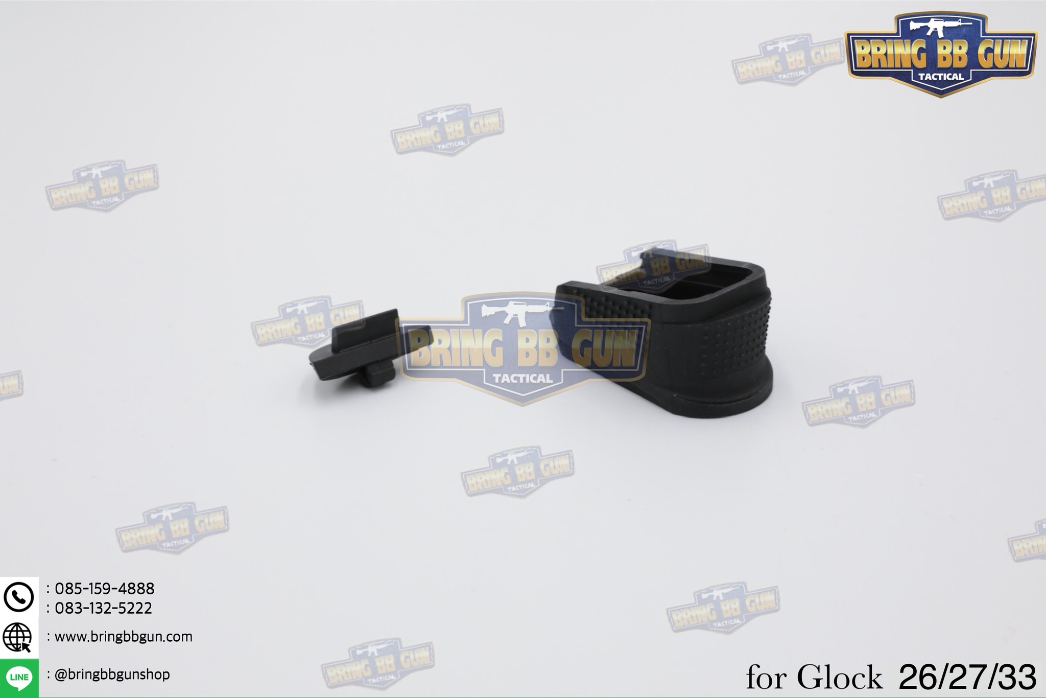 ส้นแม็กกาซีน Glock 26 (ตูดแม็กกาซีน) (Extended Magazine)