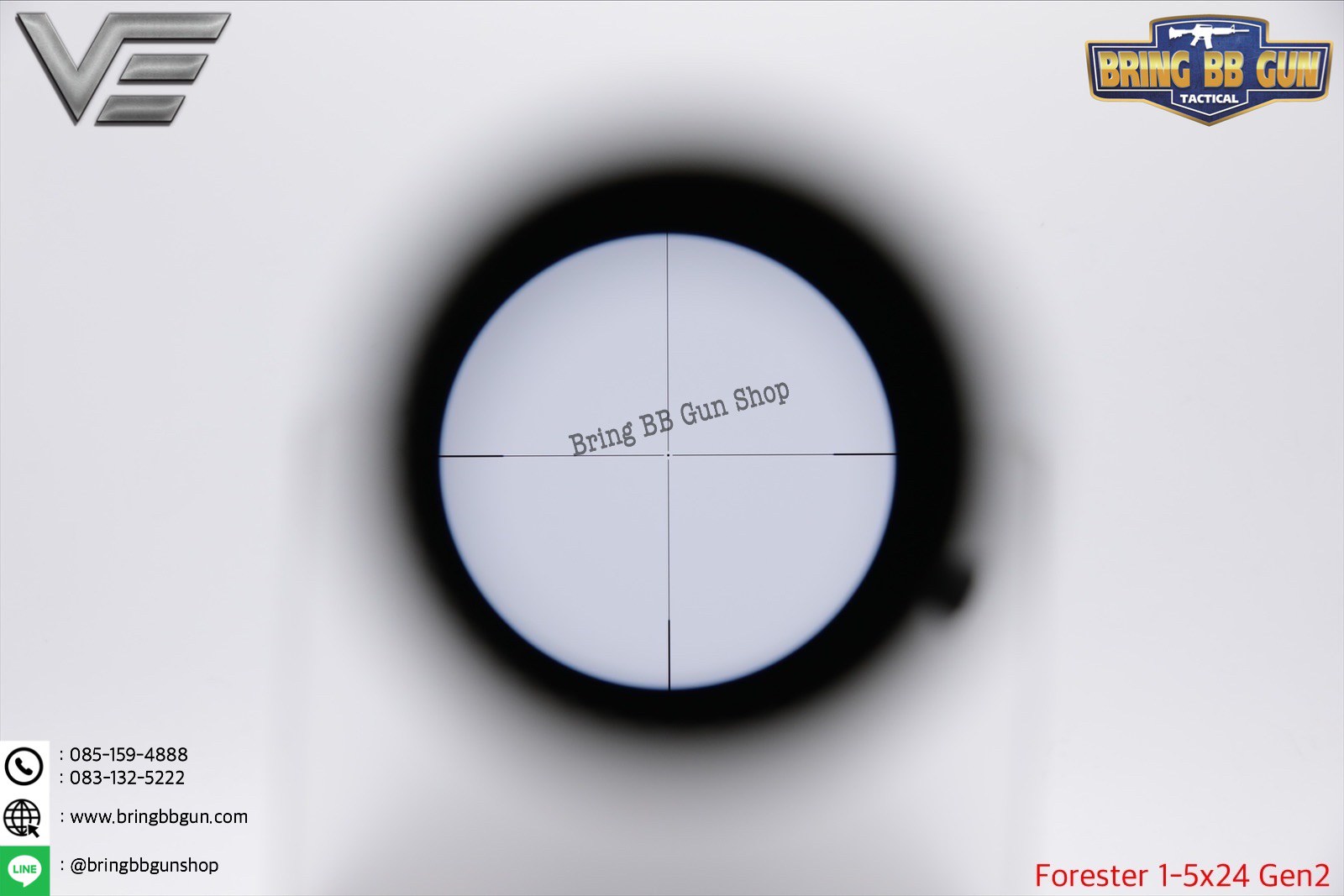 สโคปยิงไว ยี่ห้อ Vector Optics รุ่น Forester 1-5x24 Gen2 (Vector Optics Forester 1-5x24 Gen2)