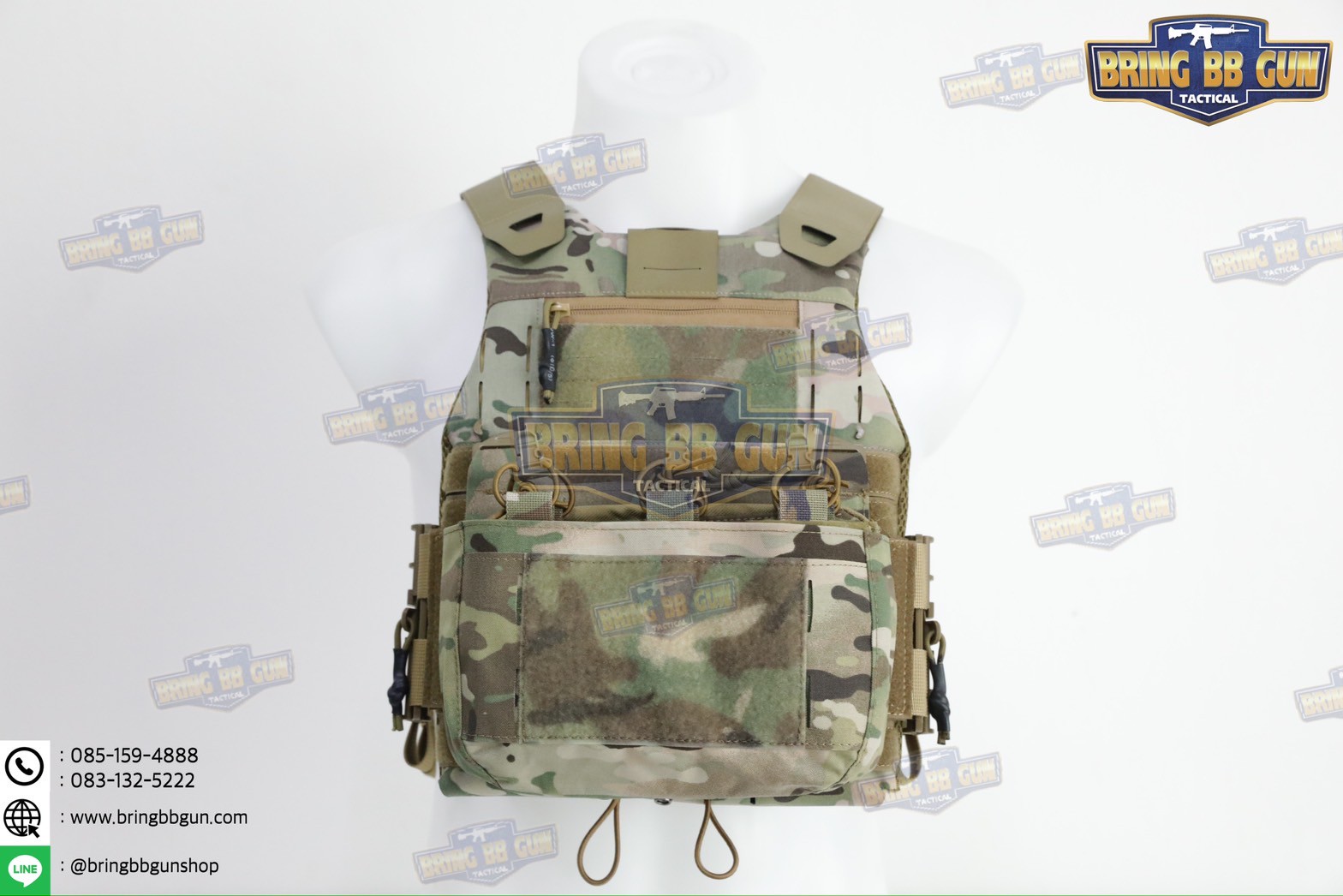เสื้อเวส FCSK 3.5 (เสื้อเวส FCSK 3.0 + เพ้าแม็กกาซีน DOPE (5.56 แบบ3ช่อง)) (FCSK 3.5 Plate Carrier) (FCSK 3.0 + DOPE (5.56 แบบ3ช่อง))