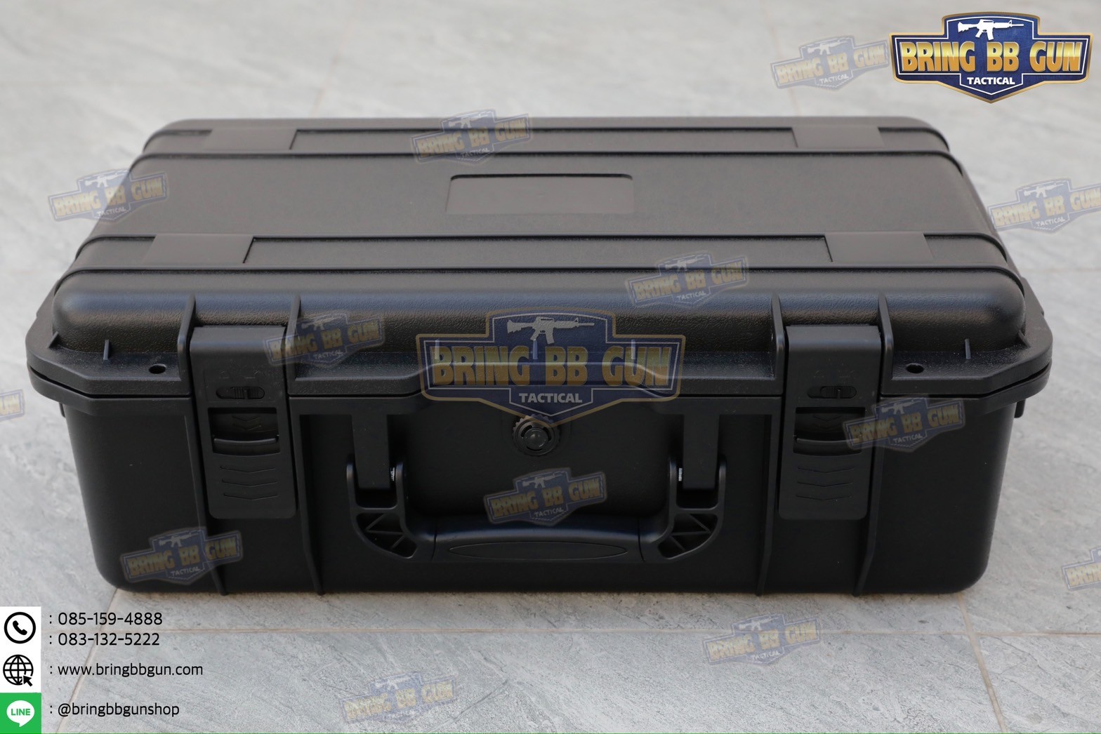 เคสกันกระแทรก B8422 (กล่องปืนสั้น B8422) (กล่องกันกระแทก) (เคสกันกระแทก) (เคสปืนสั้น) (Lockable Pistol Case) (Light Weight Case)