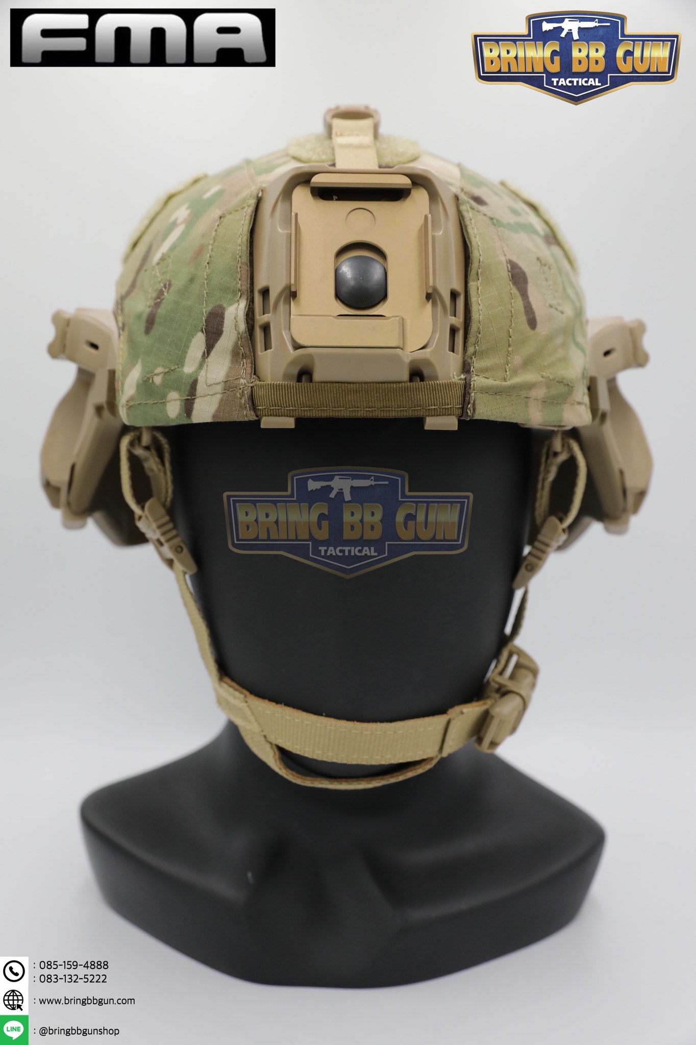 หมวก IHPS(หมวกทหาร) (IHPS Helmet) (Integrated Head Protection System Helmet) ยี่ห้อ FMA