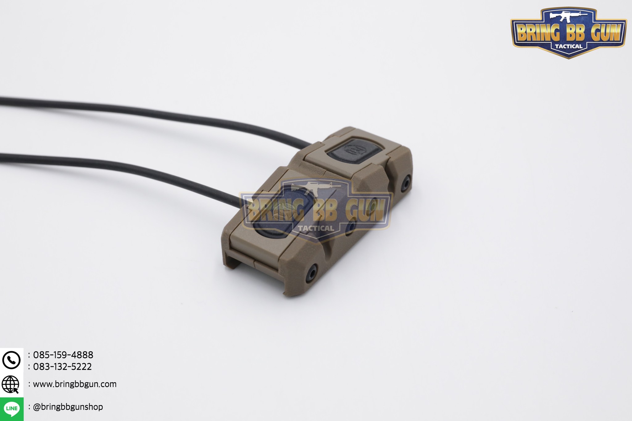 เคสสวิตซ์หางหนู2ทาง HRF รุ่น Dual RAMP (HRF Dual RAMP) (HRF Rat Tail Bracket) (Remote Angled Modbutton Platform)