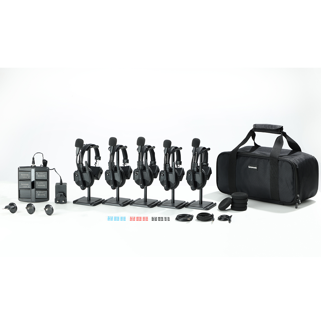 Saramonic WiTalk9 SE อินเตอร์คอมไร้สายแบบหูฟัง 1 ข้าง คลื่นสัญญาณ 2.4GHz
