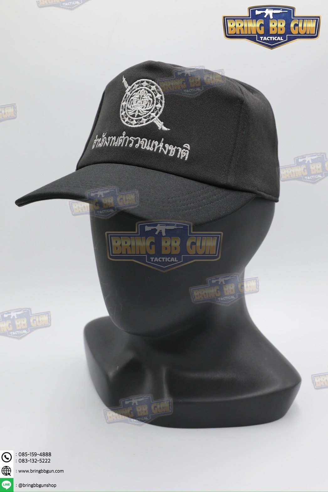 หมวกแก๊ปปักลายหน่วยงานต่าง เกรดพรีเมี่ยม (Version 2) Cap