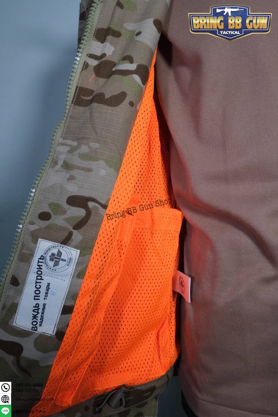 เสื้อกันหนาวมีฮู้ด ยี่ห้อ War Chief รุ่นผ้า2ชั้น (เสื้อ Jacket)