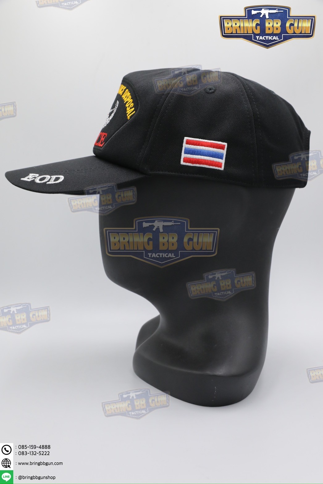 หมวกแก๊ปปักลายหน่วยงานต่าง เกรดพรีเมี่ยม (Version 1) Cap