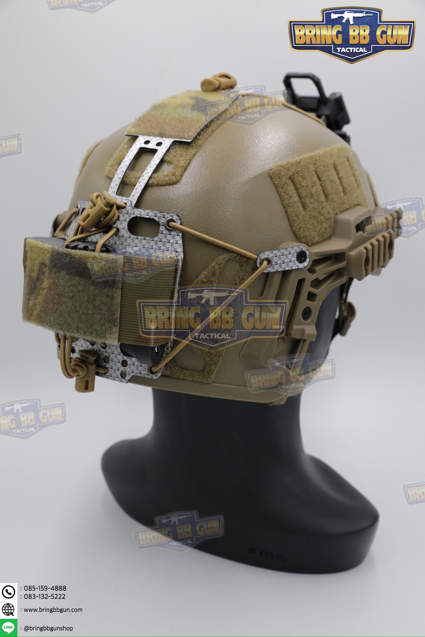 FRO PVS31 Battery Retention System (เพ้าเก็บแบตเตอรี่ไนท์วิชั่นติดหมวก Fast) (NVG Battery Helmet Pouch) (FERROR) (FRO)