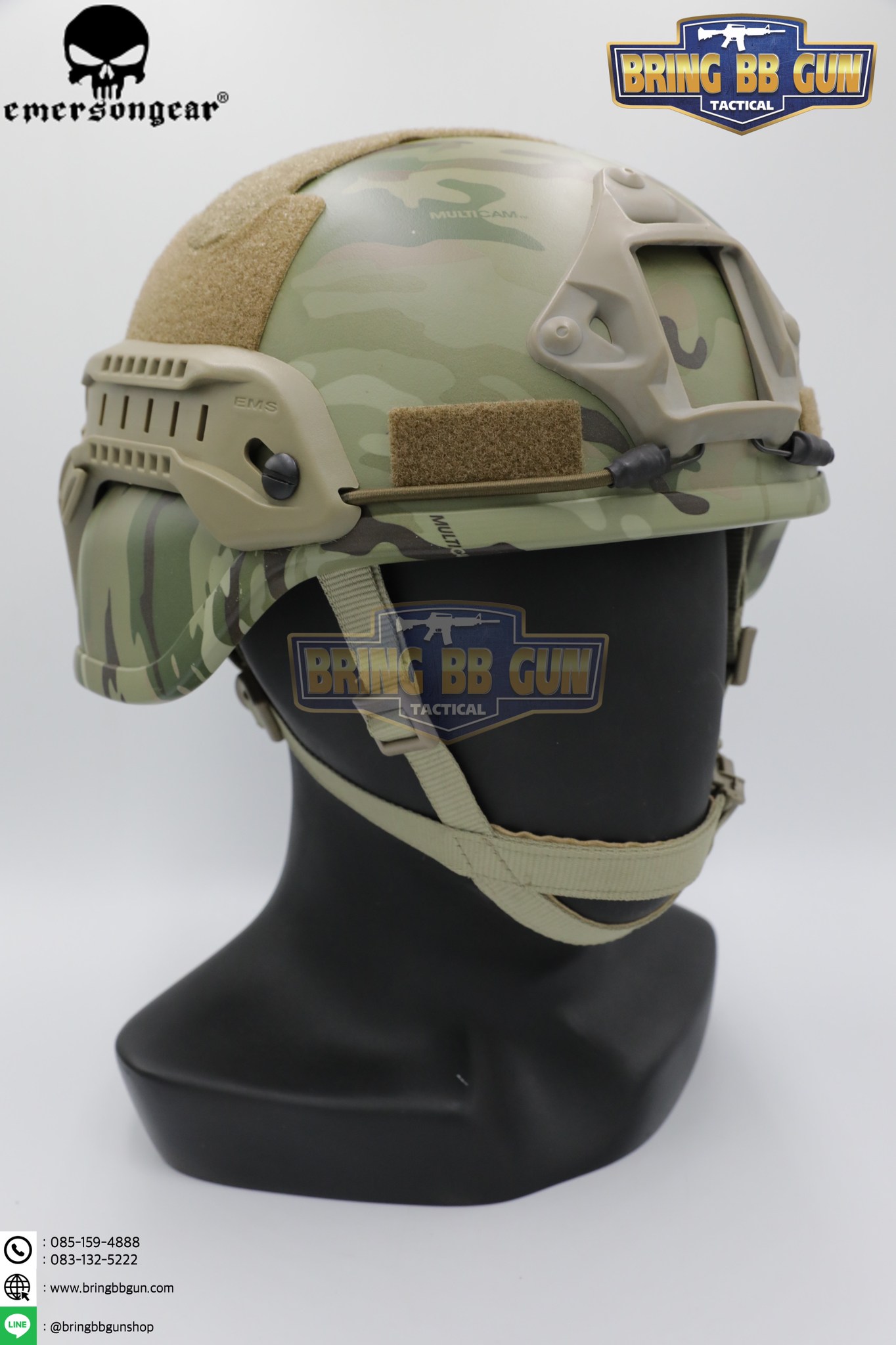 หมวก Mich 2000 ยี่ห้อ Emerson (EMERSON ACH MICH 2000Helmet-Special action version) (ACH Mich 2000 Helmet)