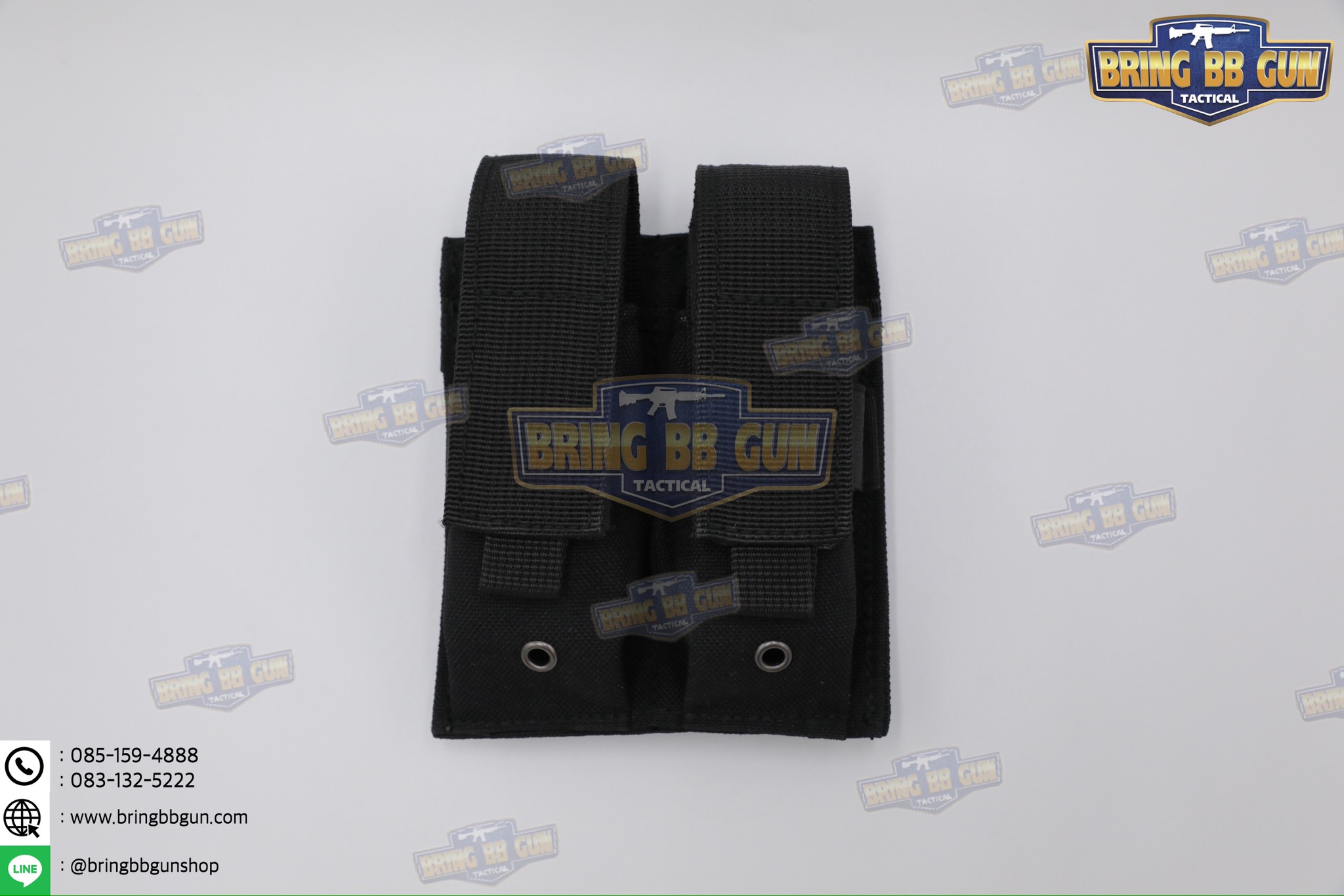 เพ้าแม็กกาซีนเดี่ยว ยี่ห้อ Amomax รุ่น ปืนสั้น (Fabric Magazine Pouch)