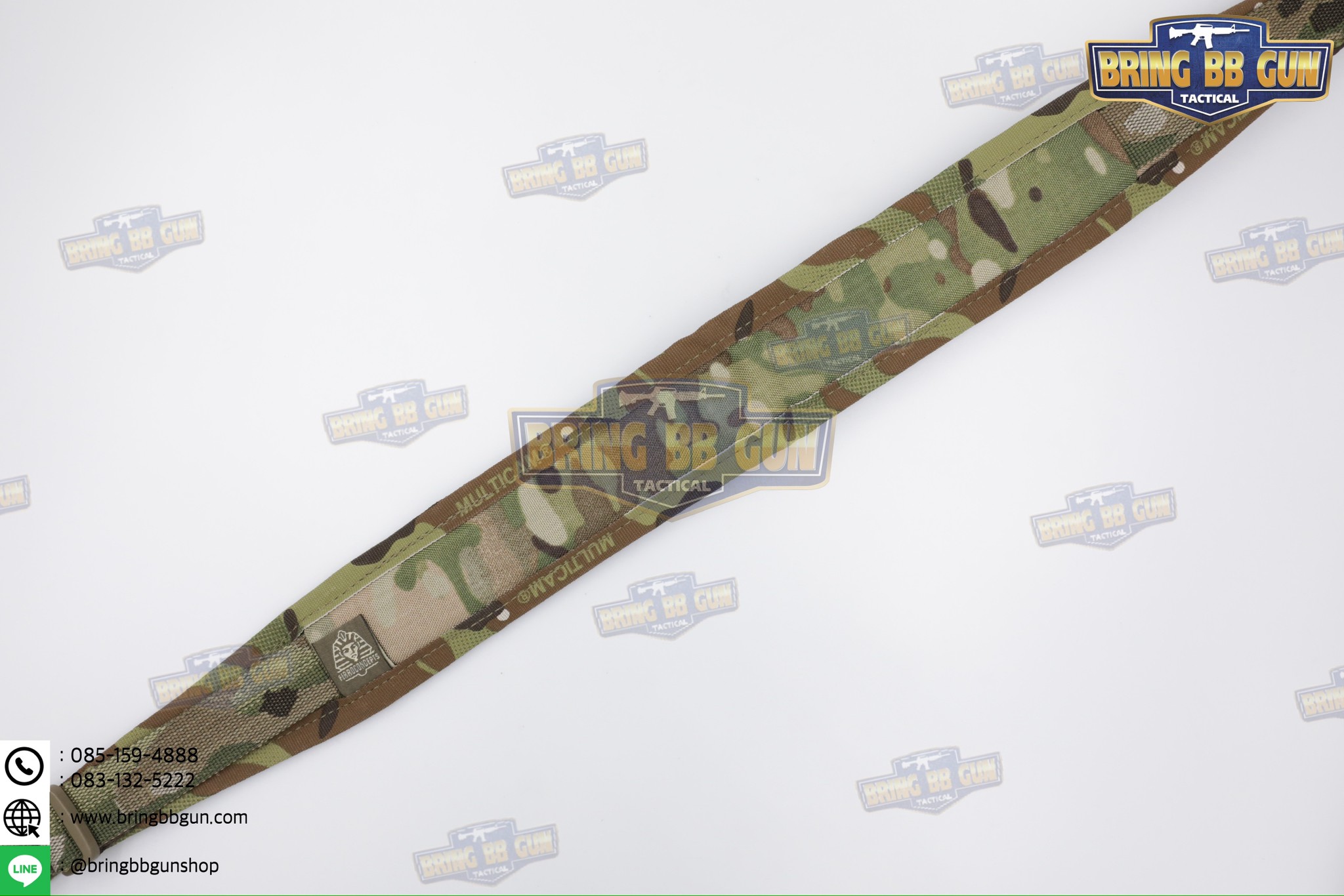 สายสะพายปืน ทรง Ferro (สายสะพายปืนยุทธวิธี 2 จุด) (Padded Sling) (The Slingster) (Adjustable dual point tactical function rope)