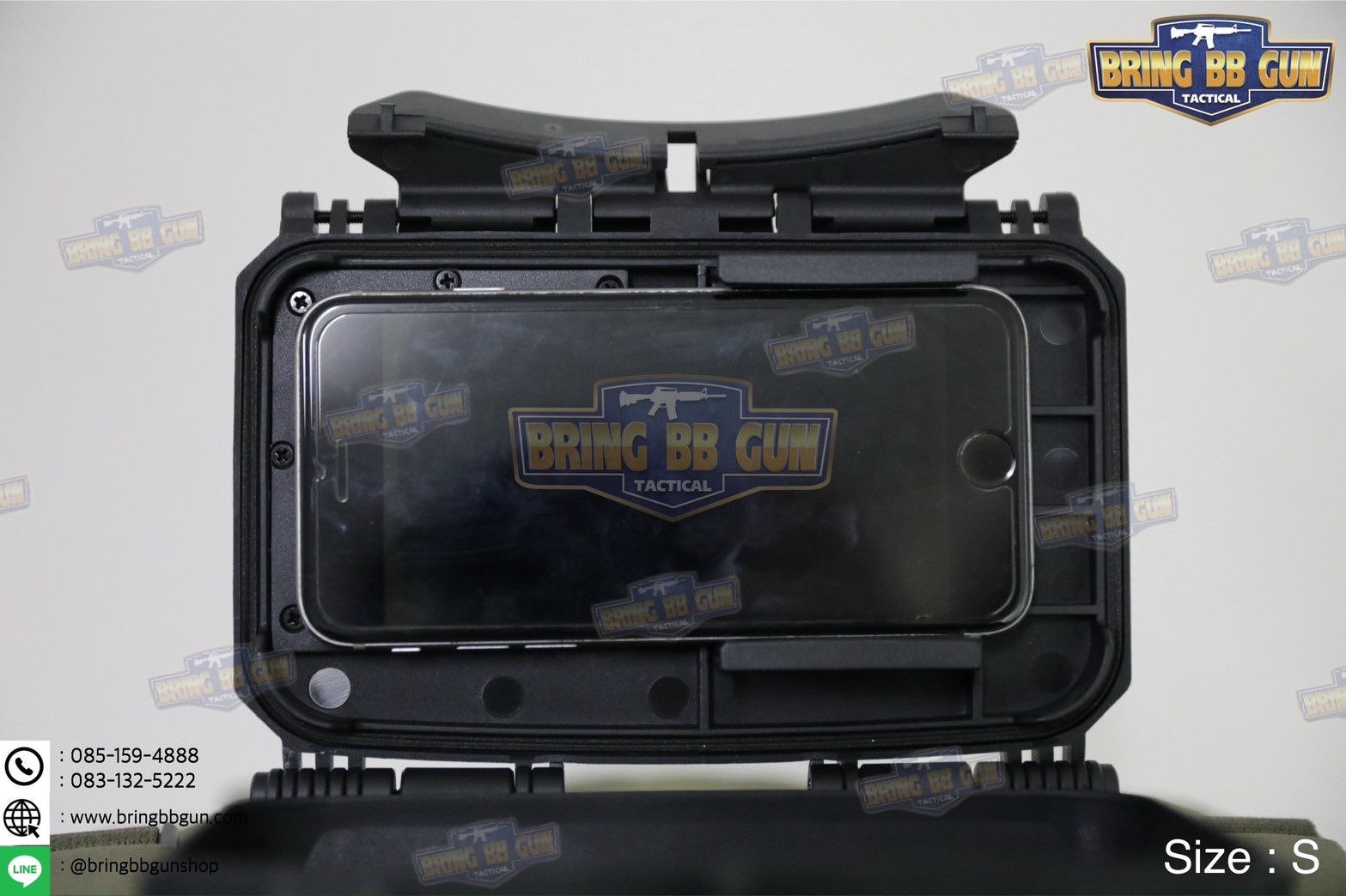 เคสโทรศัพท์ติดเสื้อเวสทรงกล่อง DarkVault 2.0 Case Smartphone Protection(Equipment Storage Box V.2) (Folded Navigation Board)