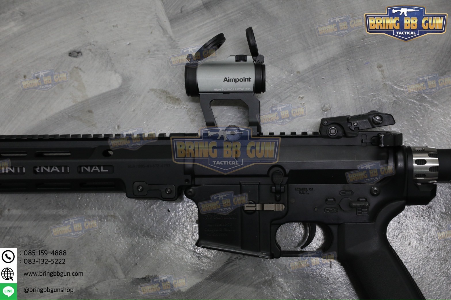 ขาจับดอท Scalarworks สำหรับดอท Aimpoint Micro T1/T2 รุ่น Leap/01 (Scalarworks Leap/01) (Micro Footprint) (Optic Mount)