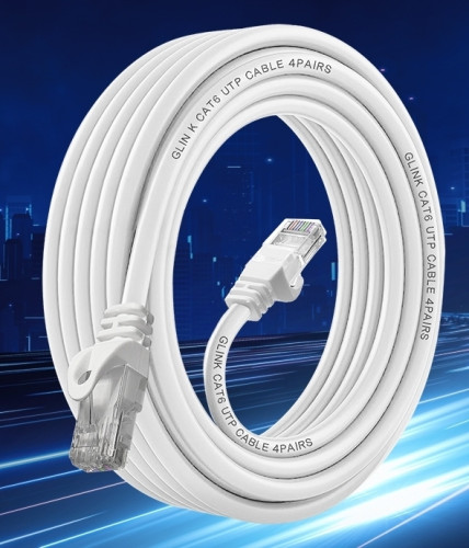 สายแลน CAT6 สำเร็จรูป GLINK รุ่น GLINK-06 สายยาว 15 เมตร ออกใบกำกับภาษีได้