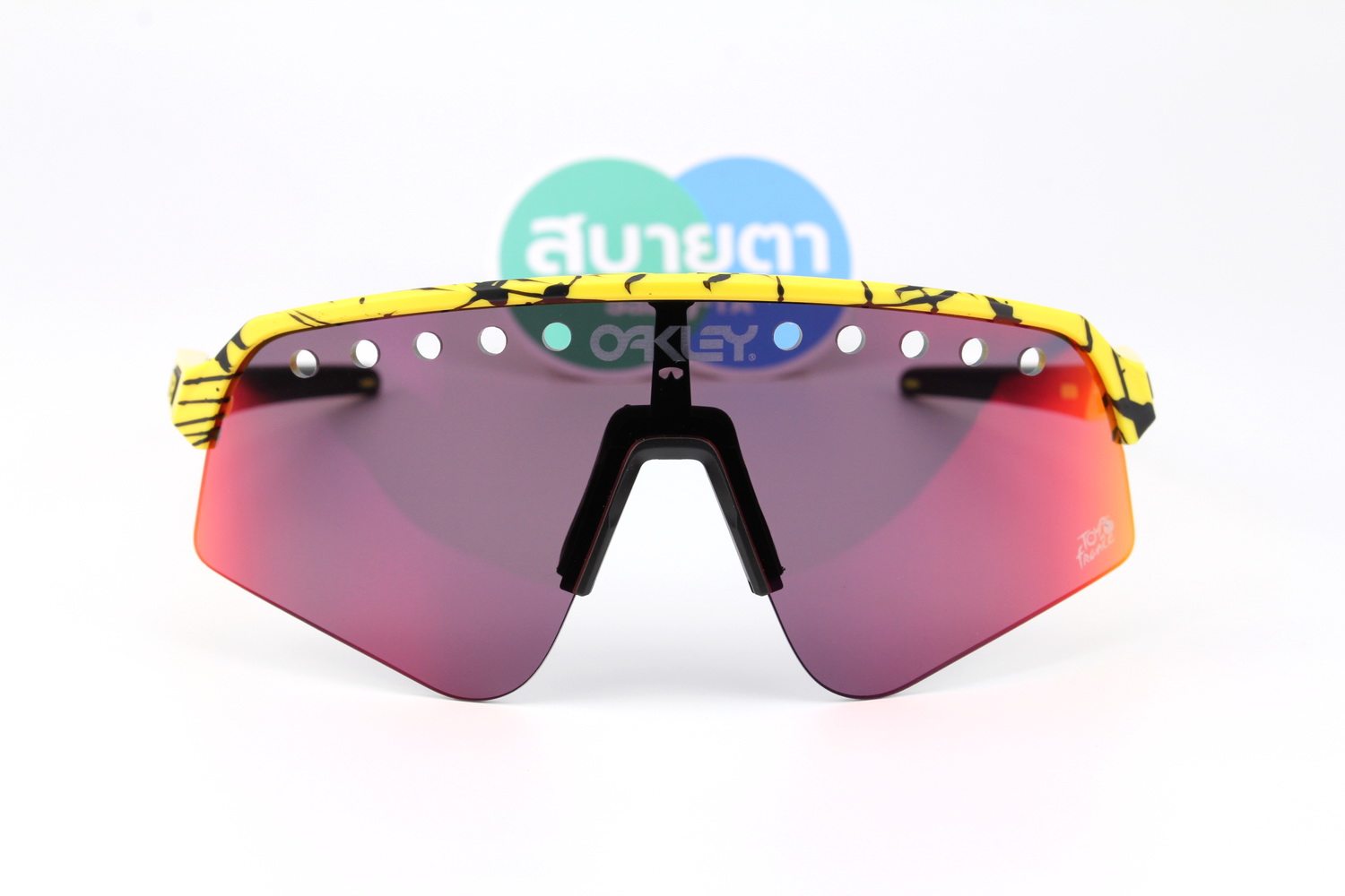 Oakley Sutro Lite Sweep TDF(Tour De France) Matte Splatter / Prizm Road SKU#OO9465-18