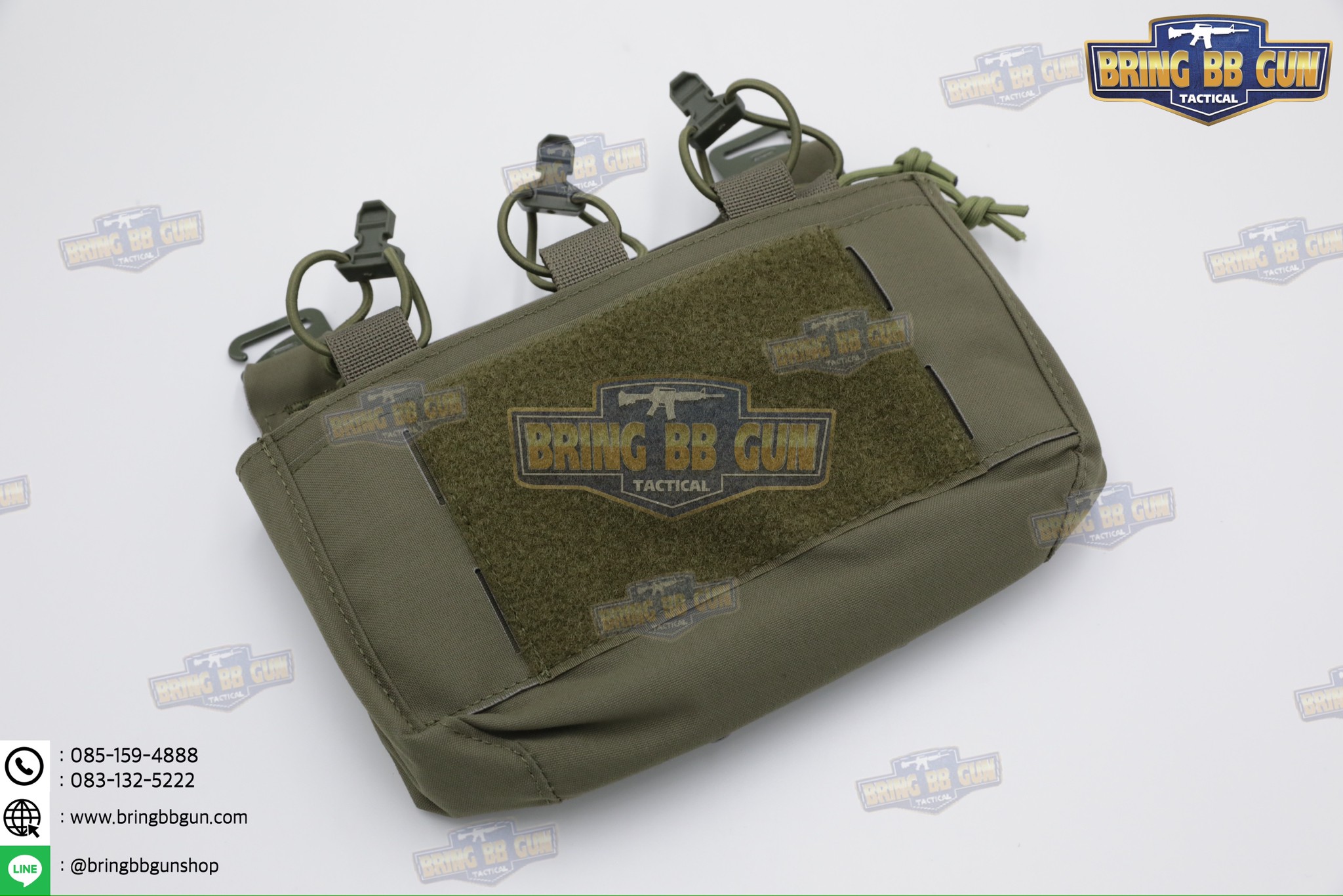 เพ้าแม็กกาซีน DOPE (5.56 แบบ3ช่อง) (DOPE Tactical Flap) (G Buckle + Velcro) (Ferro Concepts DOPE Front Flap) (DOPE Front Flap)