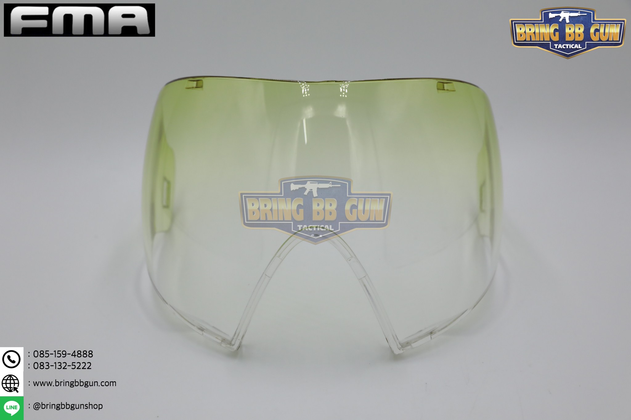 เลนส์หน้ากาก F1 ยี่ห้อ FMA รุ่น เลนส์1ชั้น