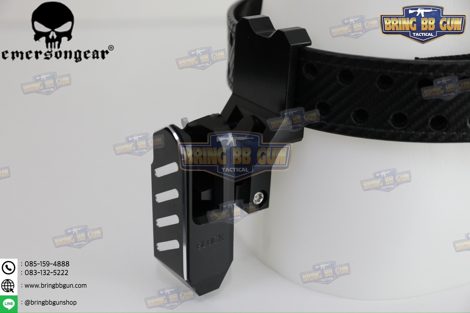 ซองปืน IPSC ทรง DAA ยี่ห้อ Emerson (ซองปืน IPSC ทรง Double A) (AA Style Aluminum Sport Holster)