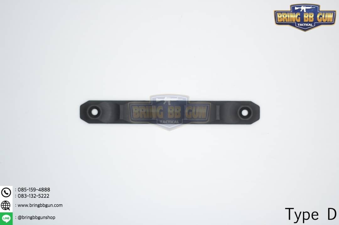 M-Lok Cover แบบพลาสติก (ใช้ได้กับชุดหน้าระบบราง M-Lok เท่านั้น)