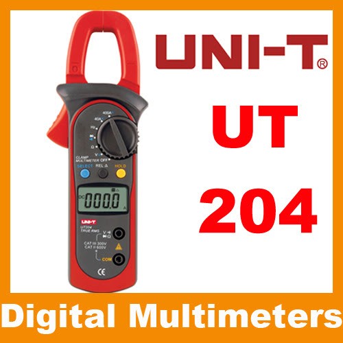 UNI-T UT204 Digital Clamp multimeter- True RMS สุดคุ้มค่า