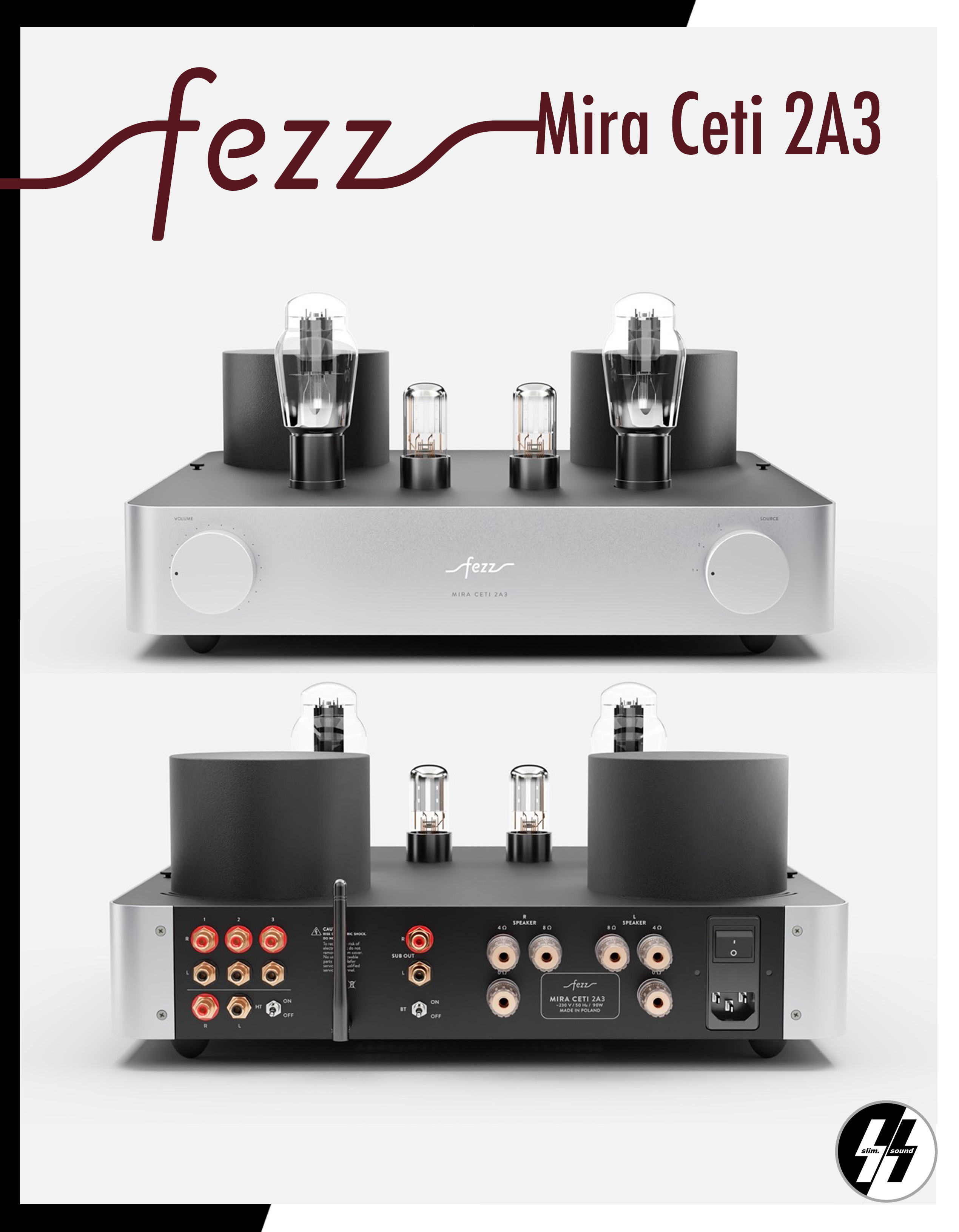 แอมป์หลอด | Fezz - Mira Ceti 2A3 | Vacuum Tube 2A3 - Integrated Amplifier