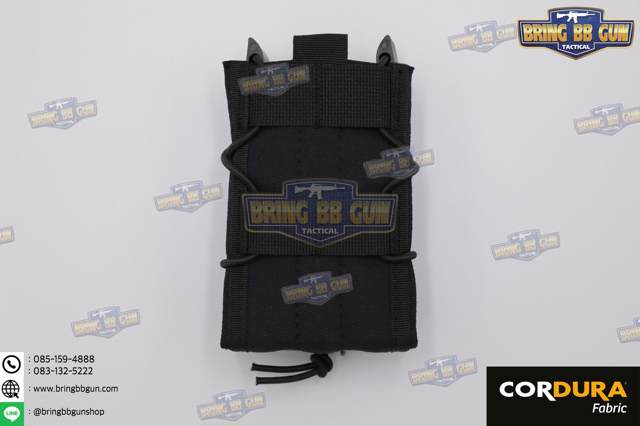 เพ้าแม็กกาซีน ทรง Tiger รุ่น 5.56 (ซองแม็กกาซีนเดี่ยวทรง TACO) (Tiger Type 5.56) (Tiger Type 5.56 Magazine Pouch) (Magazine Pouch)