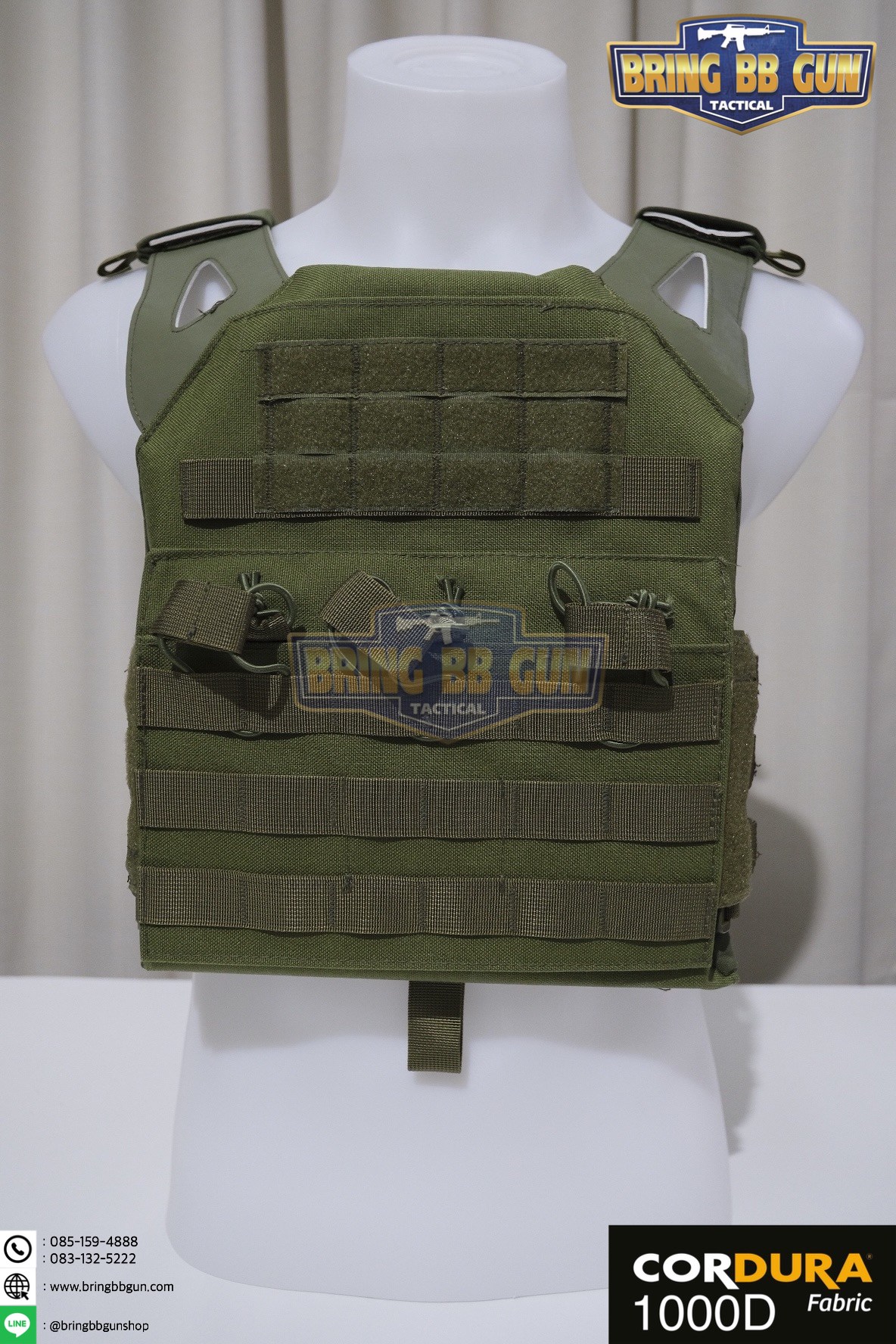 เสื้อเวส รุ่น JPC เนื้อผ้า 1000D (JPC Vest)