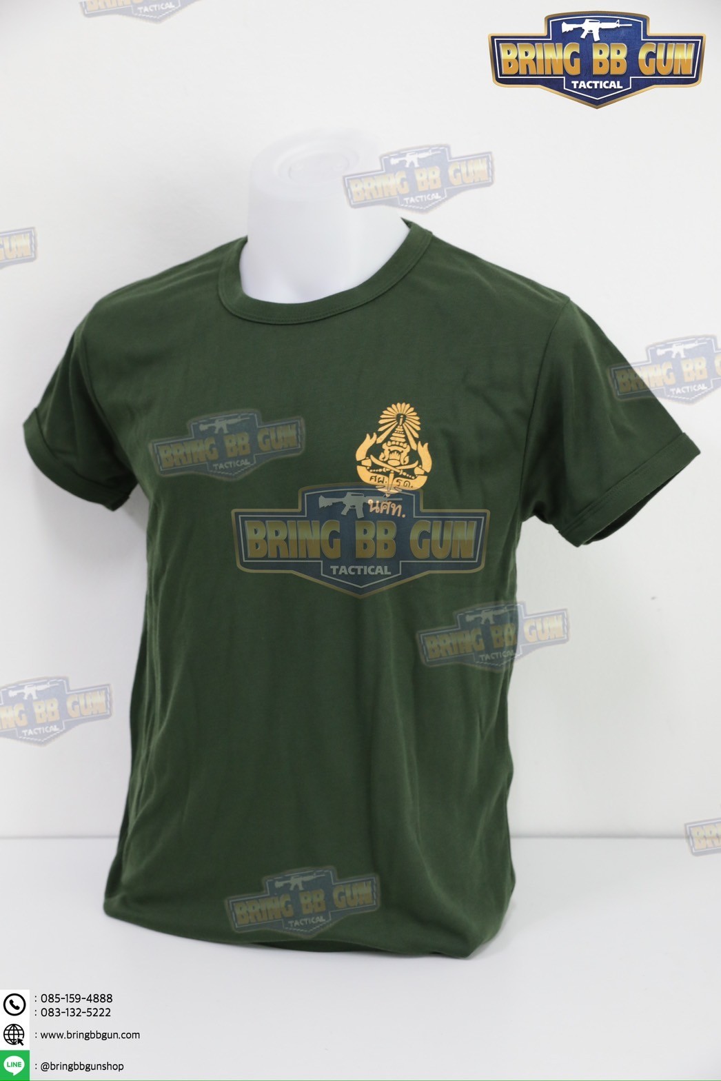 เสื้อยืด รด. (แขนสั้น) เสื้อยืดแขนสั้น สกรีนตรา รด. เสื้อซับใน รด. (แขนสั้น) เสื้อซับในทหาร (รักษาดินแดน) (นักศึกษาวิชาทหาร)