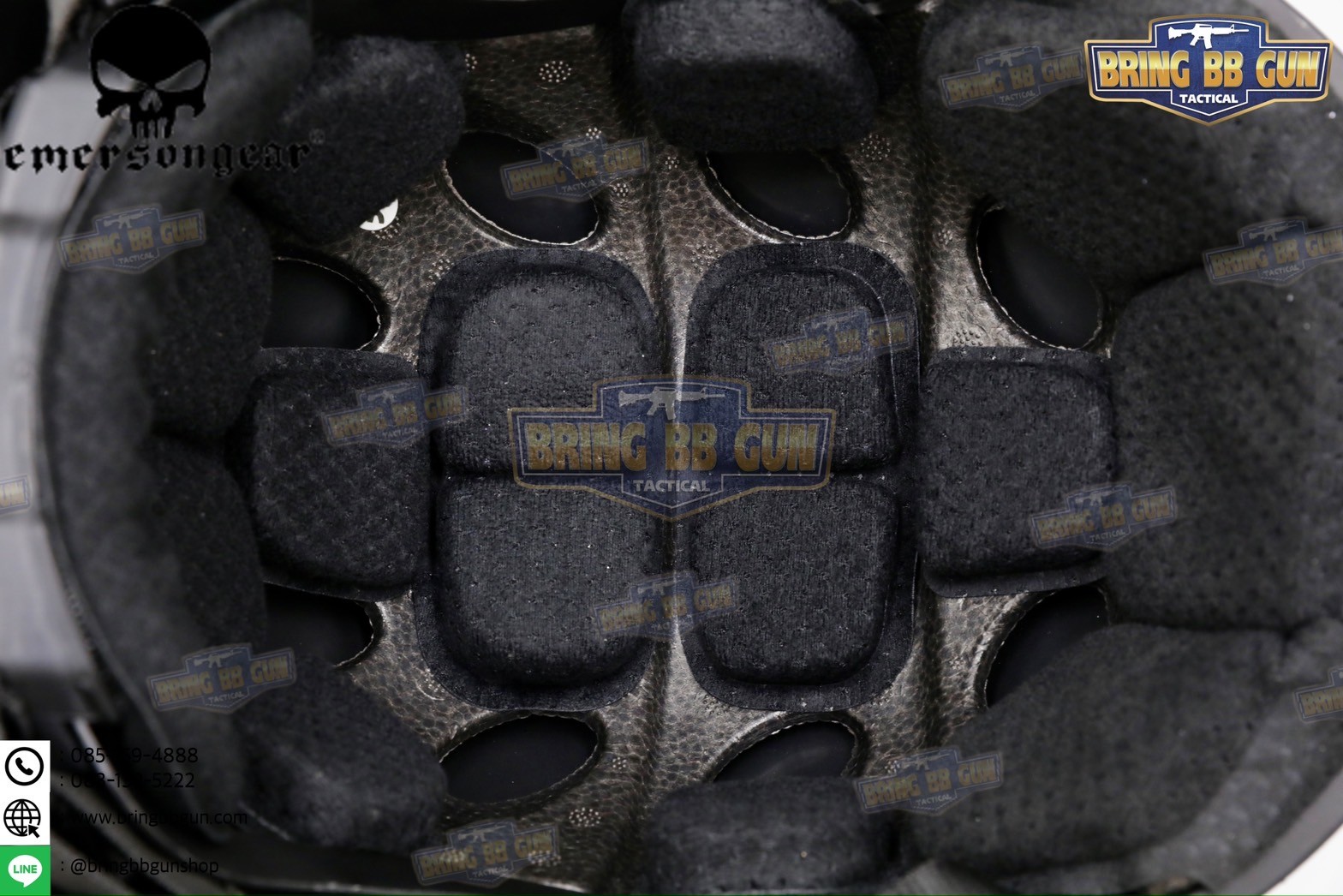 หมวก FAST SF SUPER HIGH CUT ยี่ห้อ Emerson (Emersongear Fast SF Super High Cut Tactical Helmet) (Ultra High Cut) (Super High Cut) (Tactical Helmet) (OPS-C)