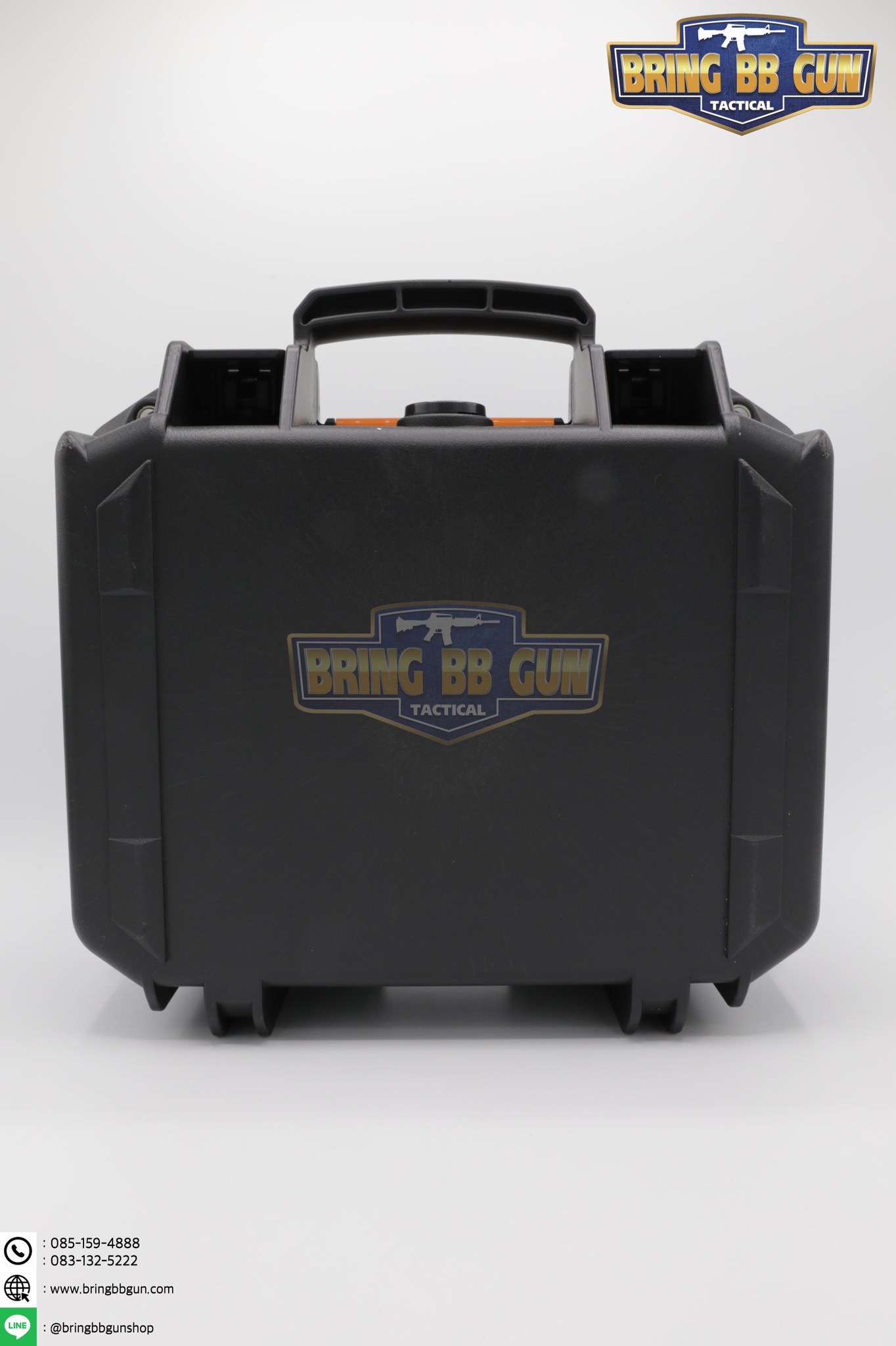 กล่องปืน B5 ขนาดภายนอก : 31*31*13.5cm. ขนาดภายใน : 28*19*8cm.