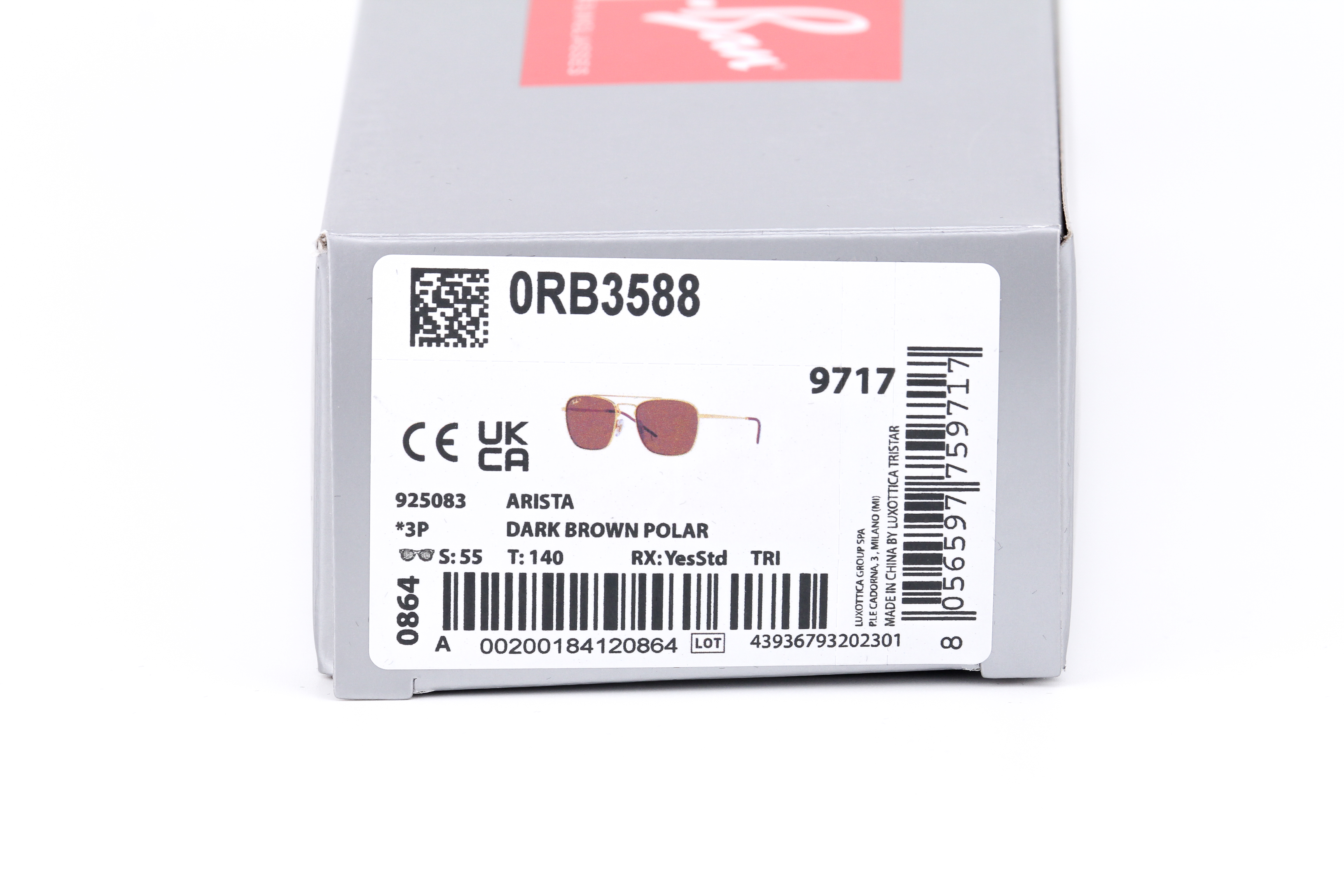 RayBan RB3588 925083 Polarized Lens