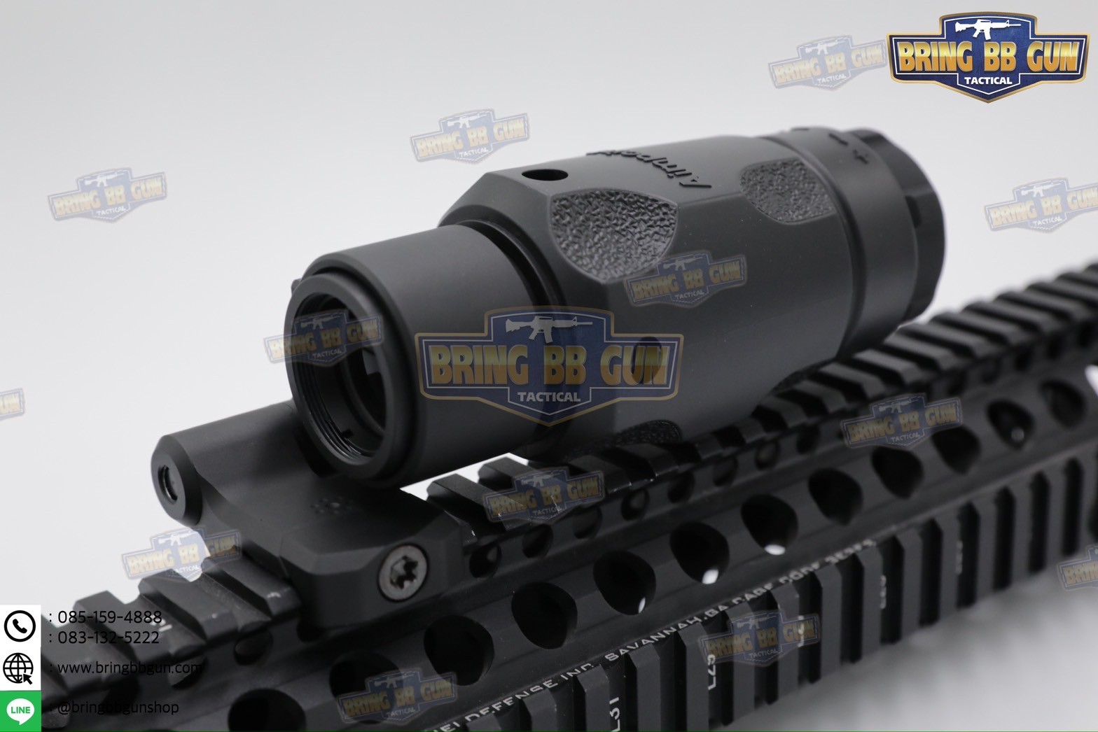 ขาจับดอท+ขาจับซูมหลังดอท Arisaka (แบบ Low) (สำหรับดอท Aimpoint Micro T1/T2 และ ซูมหลังดอท Aimpoint) (Low Aimpoint Micro Mount) (Low Magnifier Mount) (Aimpoint T-2 Magnifier Mount) (Red Dot Flip Mount) (RDF) (Micro Footprint) (Optic Mount)