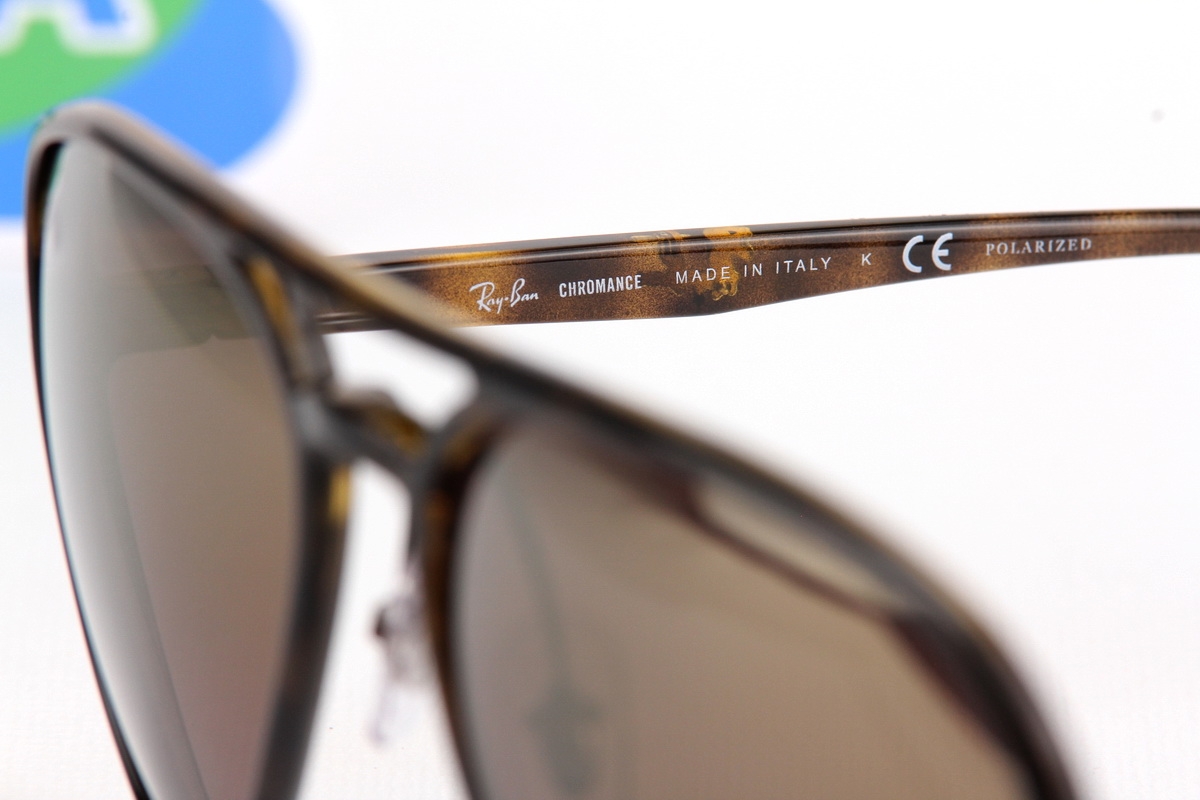 RayBan Chromance RB4320CH 710/6B Polarized Lens
