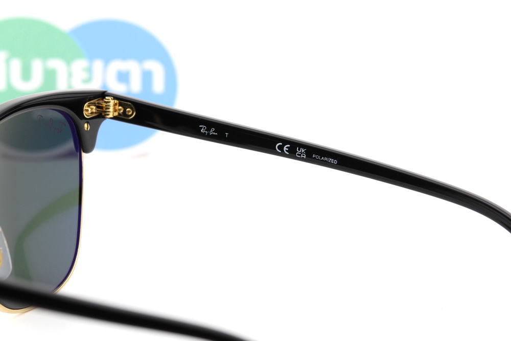 RayBan Clubmaster RB3016F 901/58 Polarized Lens