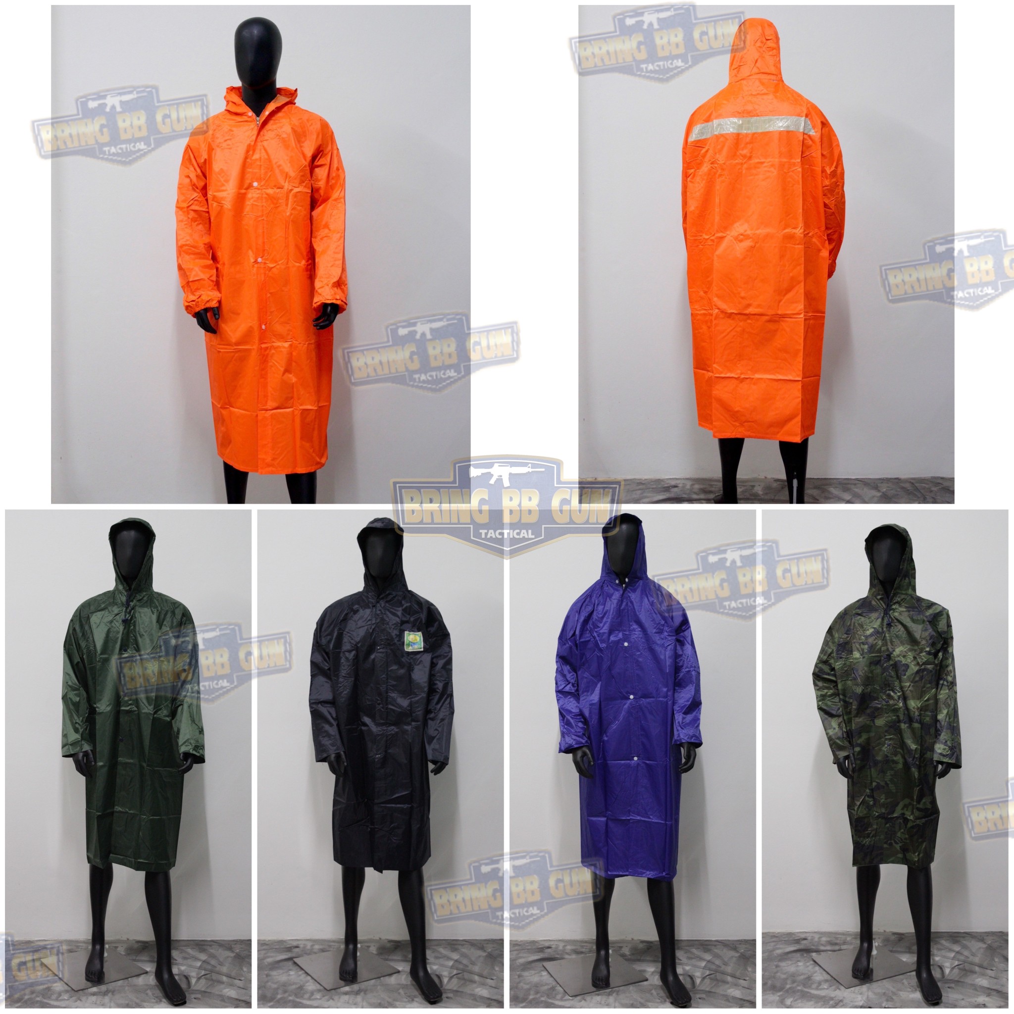 เสื้อโค้ดกันฝน ตราช้าง (Danko) เสื้อกันฝนคลุมยาว 998 (Raincoat) (มีแถบสะท้อนแสงด้านหลัง) (ชุดกันฝน) (เสื้อคลุม) (เสื้อกันฝน) (เสื้อกันฝนรถจักรยานยนต์) (กันฝน) (หน้าฝน) (เดินป่า) (ขี่มอเตอร์ไซค์)