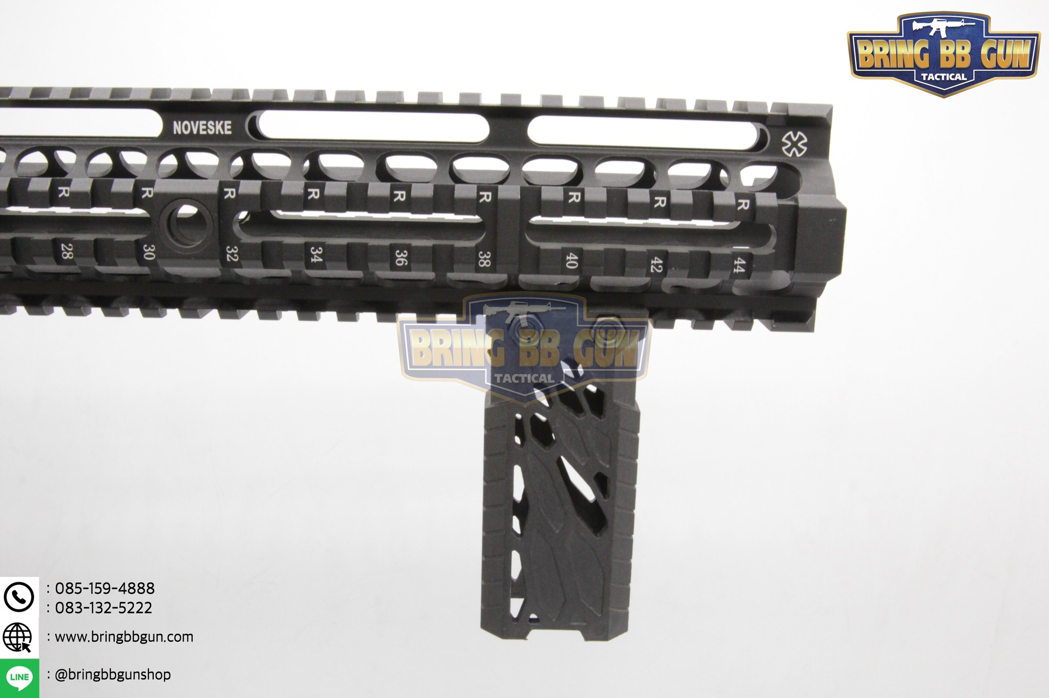 กริ๊ปมือหน้า ยี่ห้อMGPCQB (กริ๊ปมือหน้าฉลุลาย)