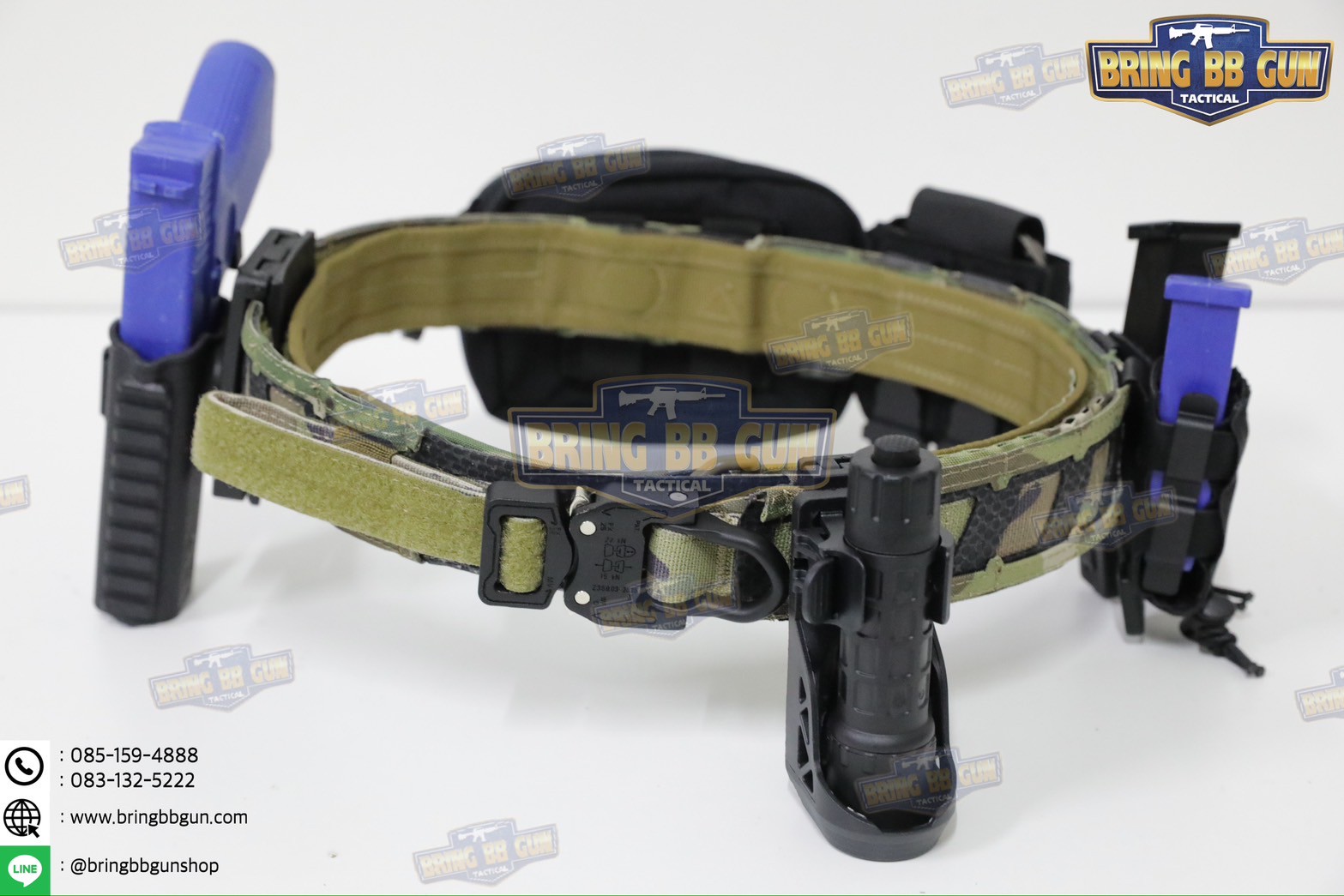 เข็มขัดแม่เหล็กยุทธวิธี Magnetic Battle Belt (เข็มขัด Tactical ทรง Magnetic Battle Belt) (เข็มขัด2ชั้น) (Magnetic Battle Belt) (Tactical Belt) (Agilite)