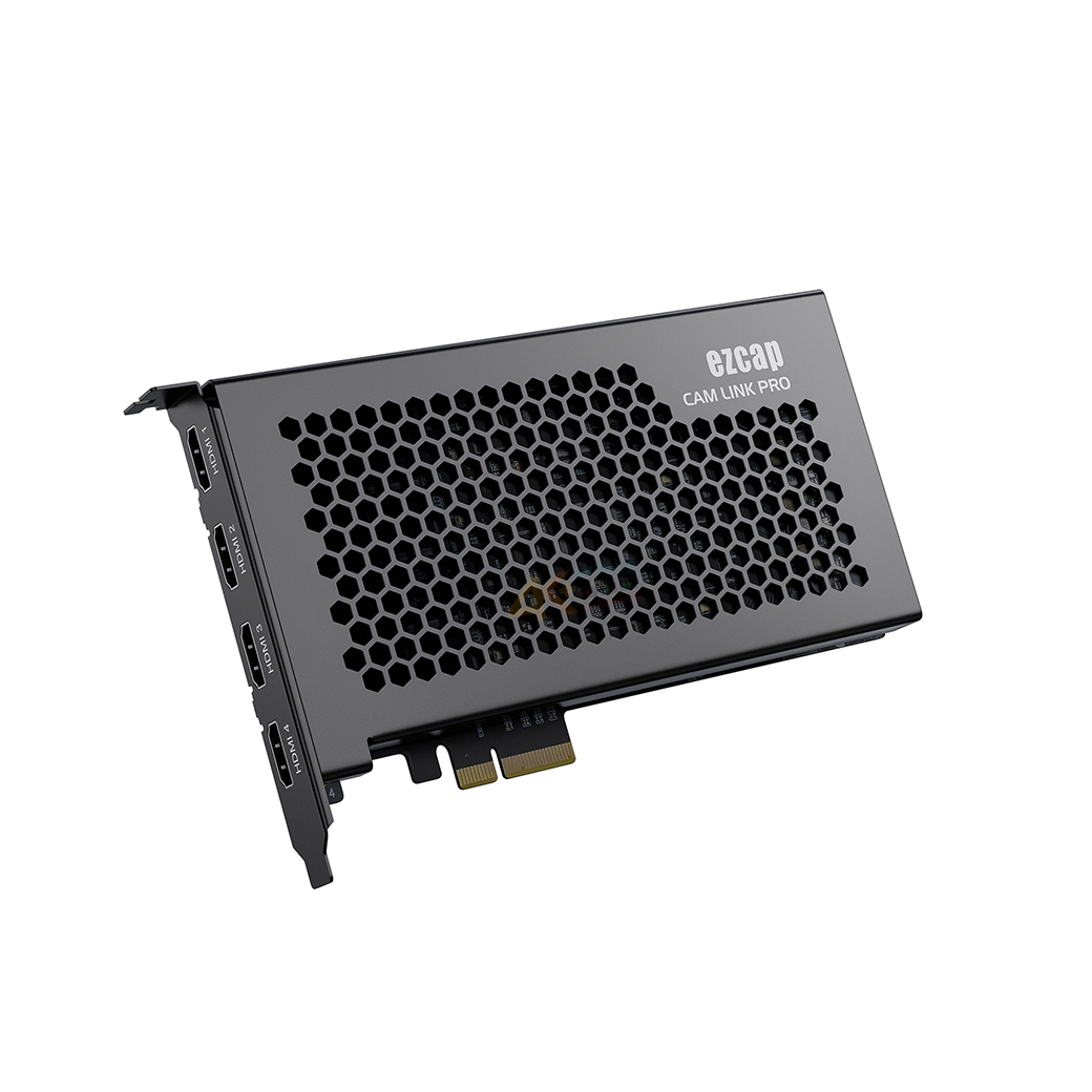 ezcap335 CAM LINK PRO 4 อินพุต แคปเจอร์การ์ดรองรับ 4K