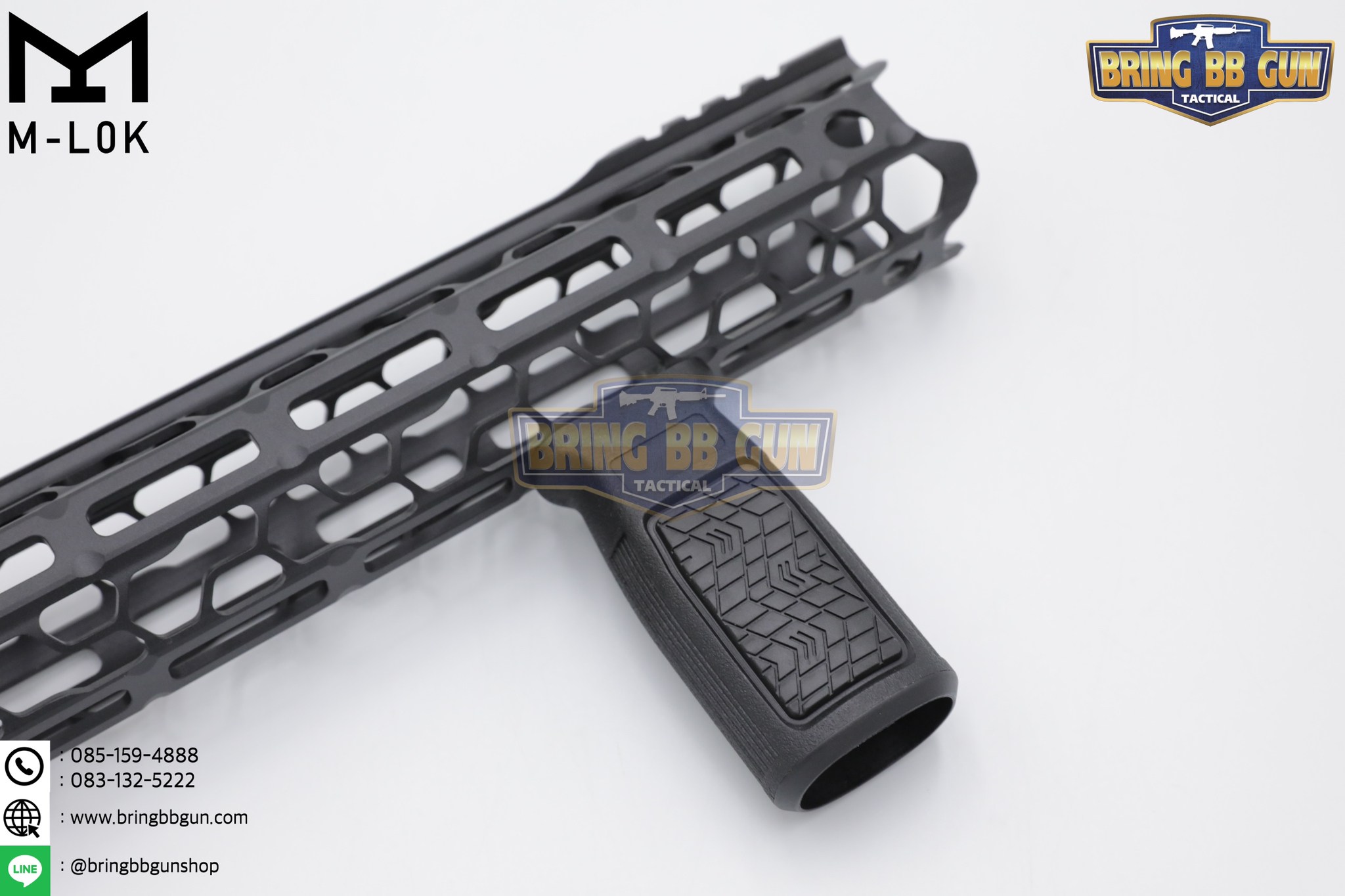 กริ๊ปมือหน้า Daniel Defense รุ่น Enhanced M-Lok (DANIEL DEFENSE ENHANCED M-LOK VERTICAL FOREGRIP)