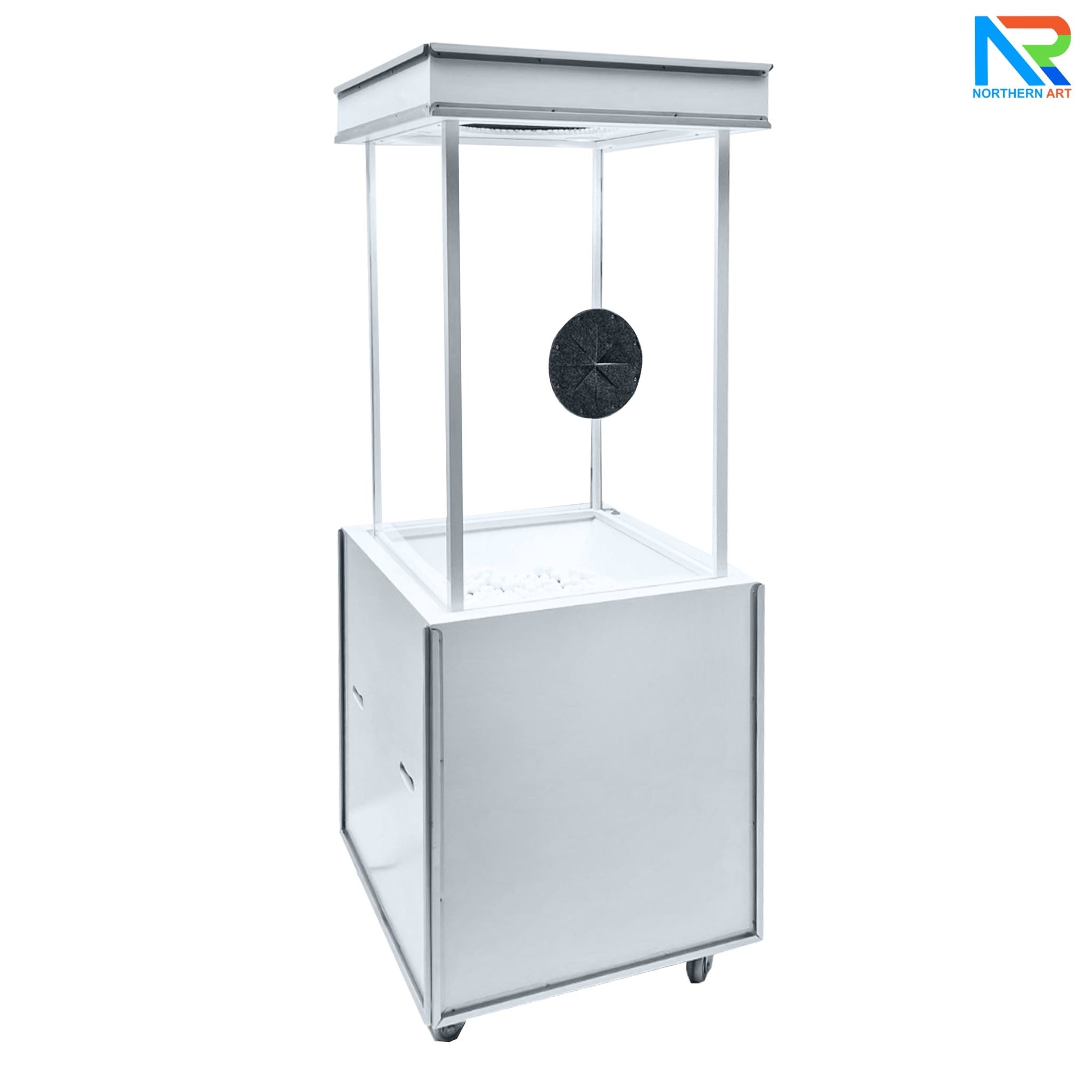 เกมส์ตู้ลม ตู้ลมจับรางวัล (W)70 x (L)70 X (H)185 cm. พร้อมงานพิมพ์ ไม่รวมลุกบอลโฟม