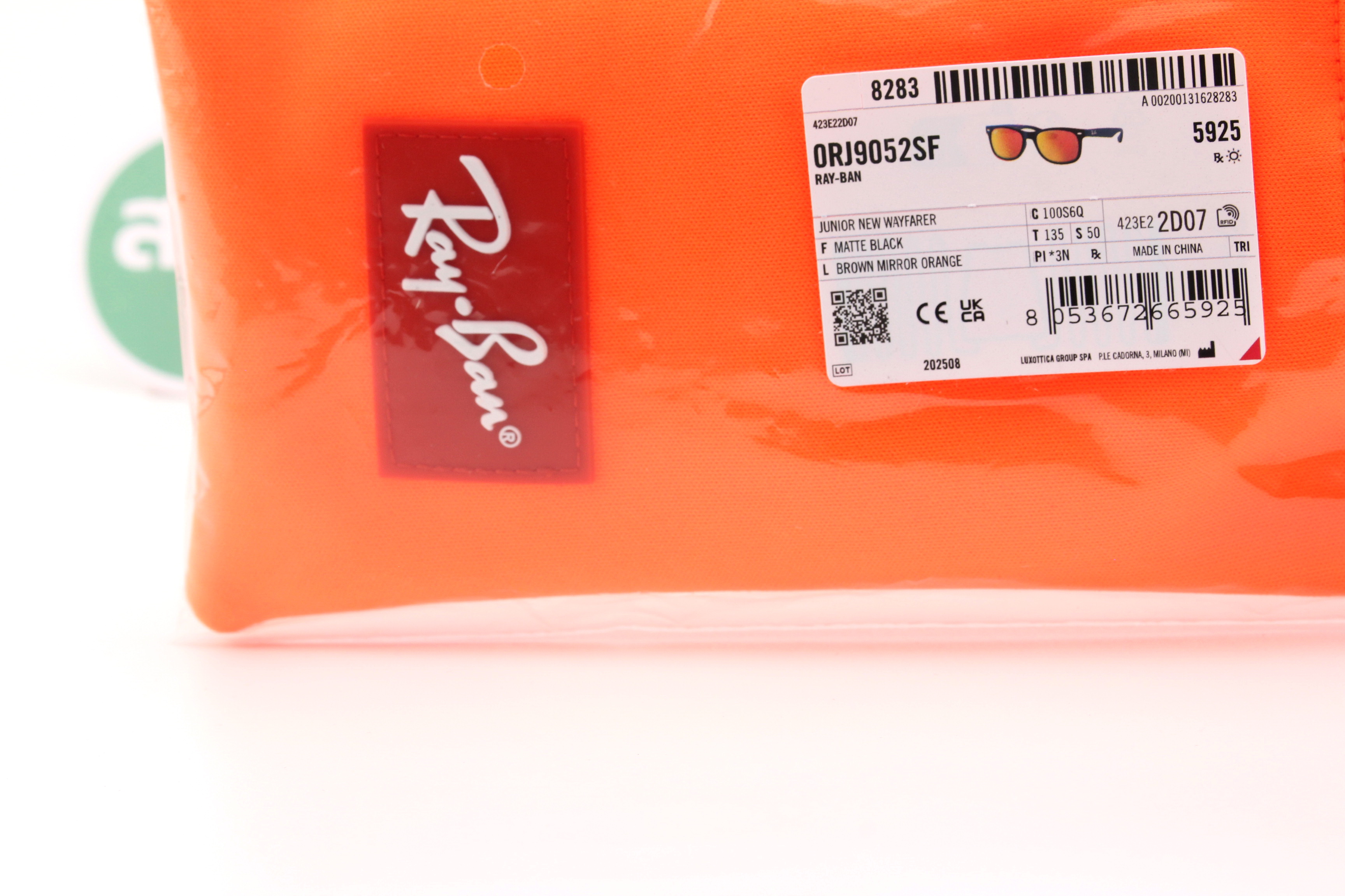 RayBan Junior New Wayfarer RJ9052SF 100S6Q