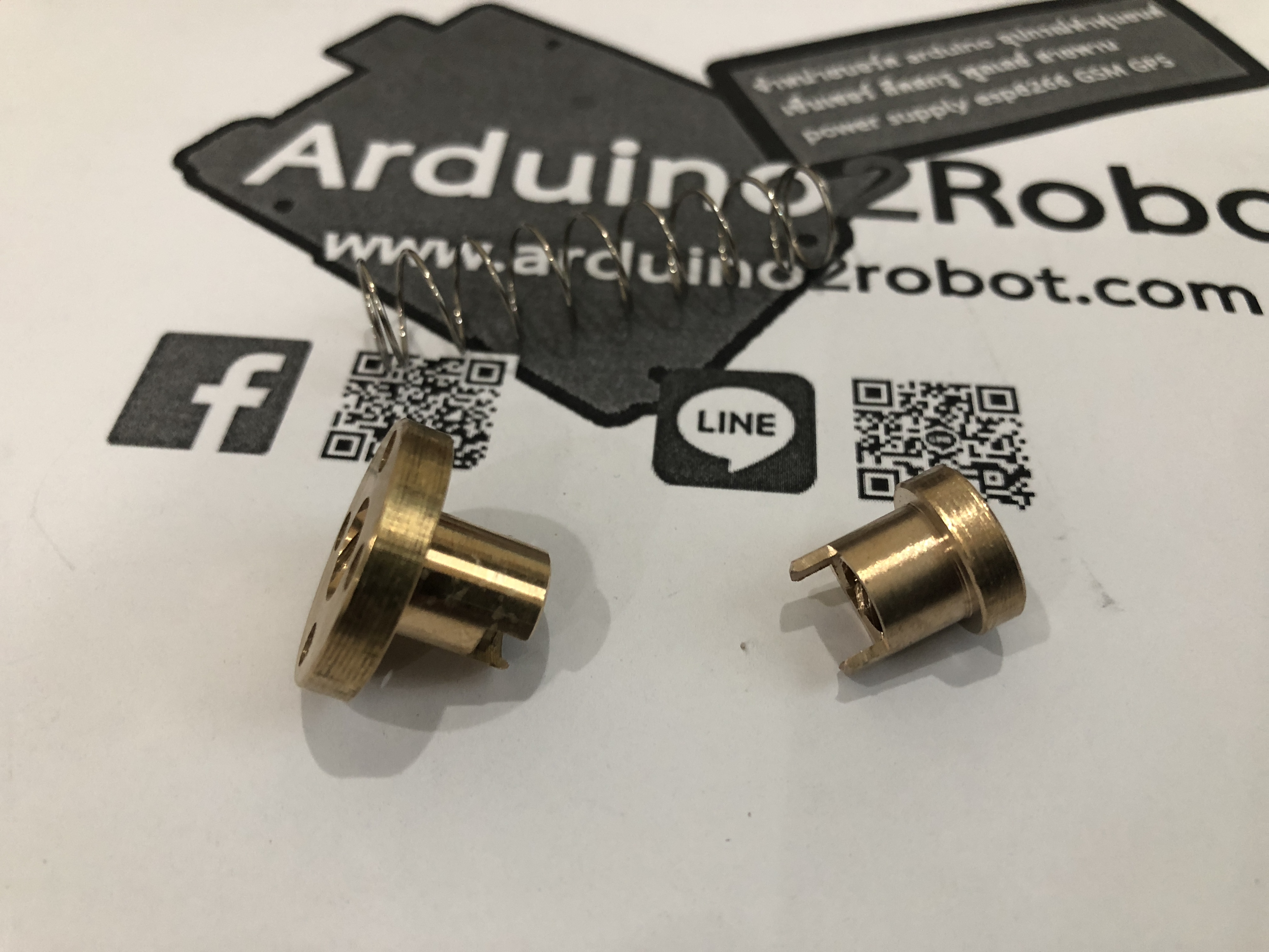 ANTI BACKLASH LEAD SCREW NUT for lead screw dia. 8mm, pitch 2mm, lead 8mm