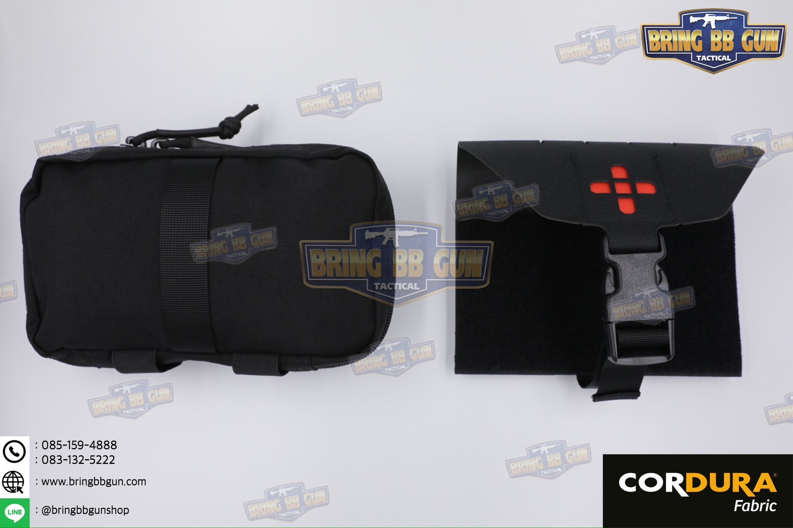 กระเป๋าพยาบาลสนาม B04 ทรง CT Resgear IFAK (แบบกระตุกไว) เพ้า IFAK รุ่น B04 (IFAK Pouch) (Medic Pouch)