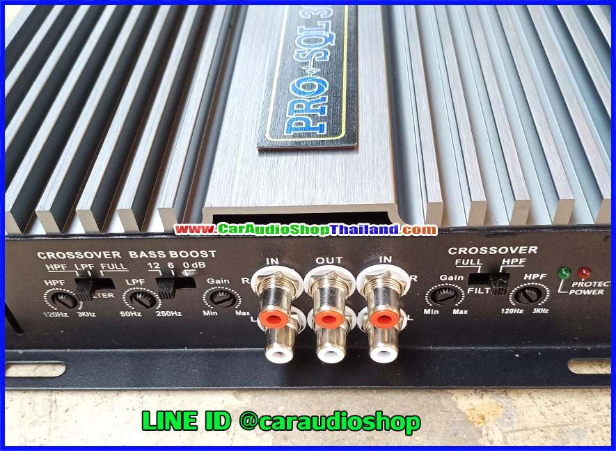 แอมป์ 4 คุณภาพสูง PRO SQL 300 4 CH (กำลังขับสูง + ไพเราะ)