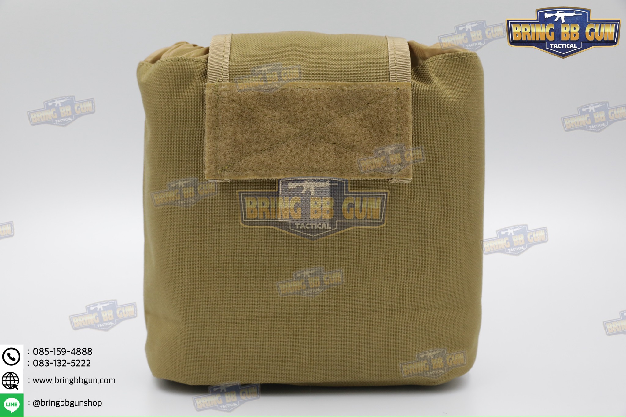 ถุงทิ้งแม็กกาซีนแบบพับได้ B01 (ถุงเก็บอุปกรณ์) (Tactical Storage Bag) (Folding Magazine Recycling Bags) (Drop Pouch) (Dump Pouch)