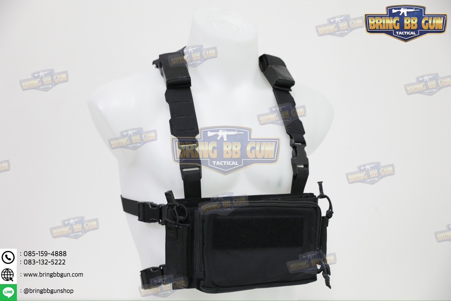สายโยงบ่า (Chest Rig Harness) (สายโยงบ่าแบบแต่ง)