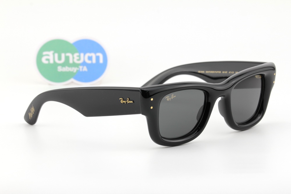 RayBan Wayfarer Puffer RB4940 601/87 Blacked Out collection by A$AP Rocky